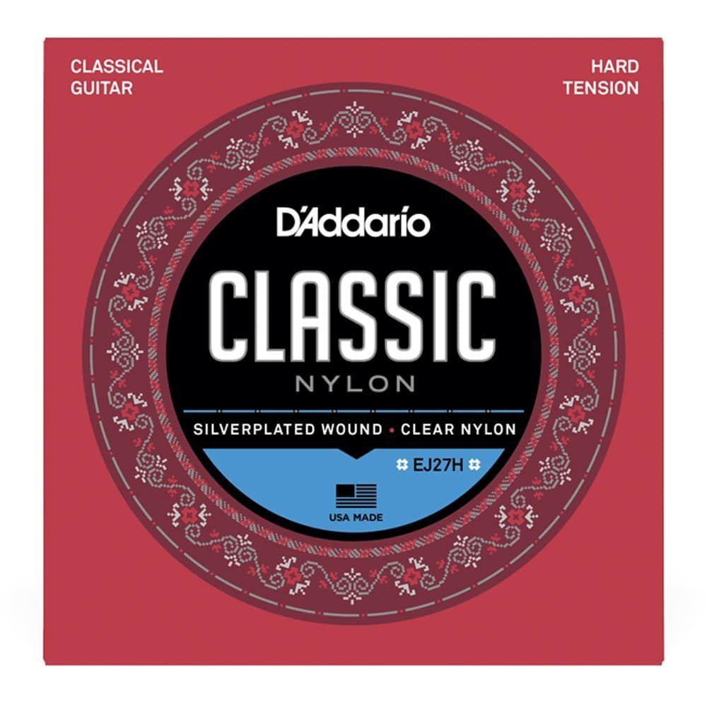 Set de Cuerdas de Guitarra Clásica o Española DAddario EJ27H-0