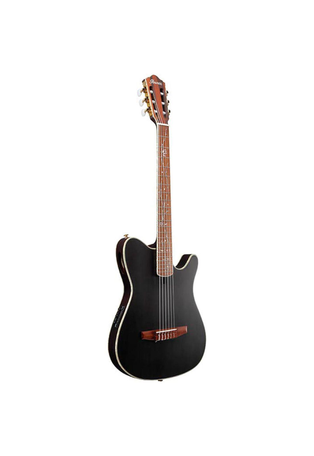 Guitarra electroacustica Ibanez TOD10N Transparent Black-2