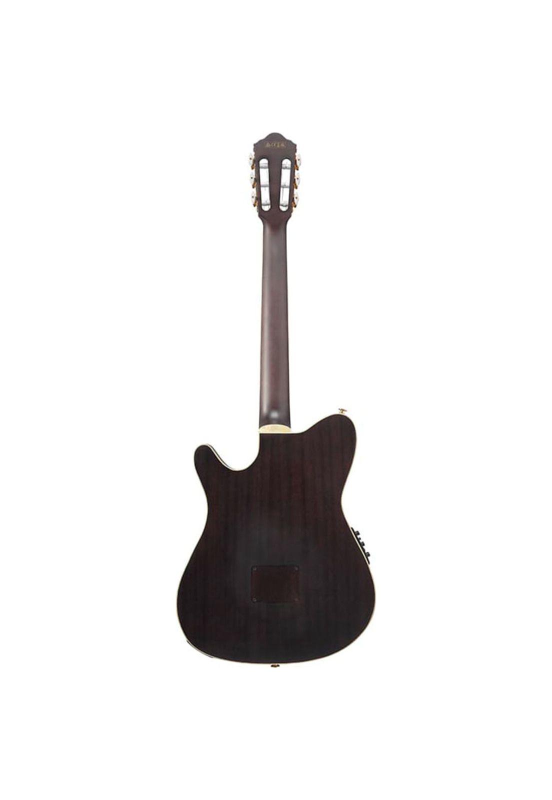 Guitarra electroacustica Ibanez TOD10N Transparent Black-3