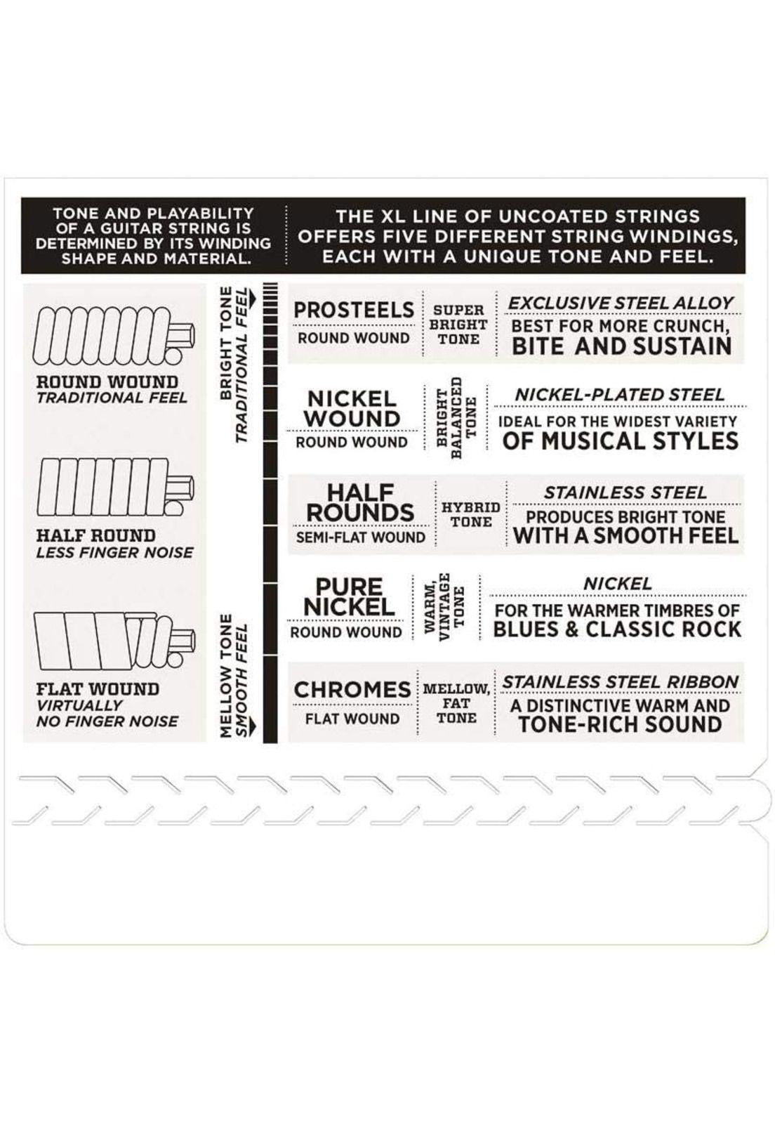 Cuerdas para Guitarra Eléctrica D'Addario EXL125 9-46 Niquel-5