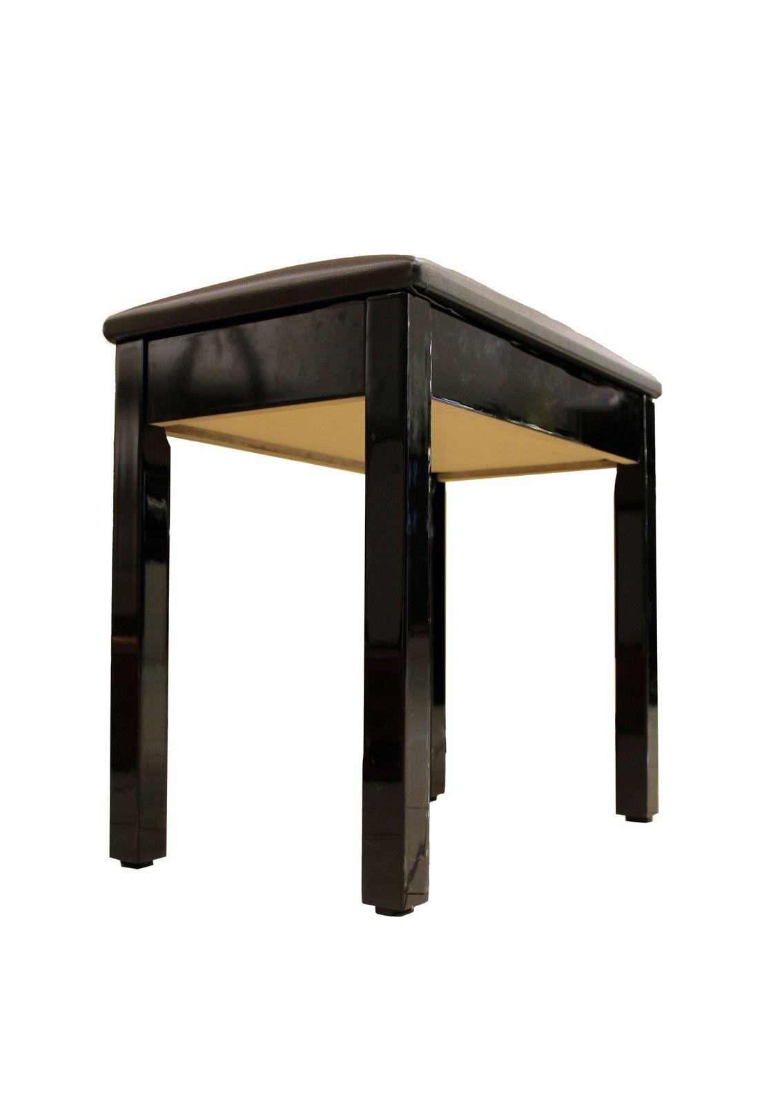Sillín Acolchado para piano Walters YY-YD Negro-2