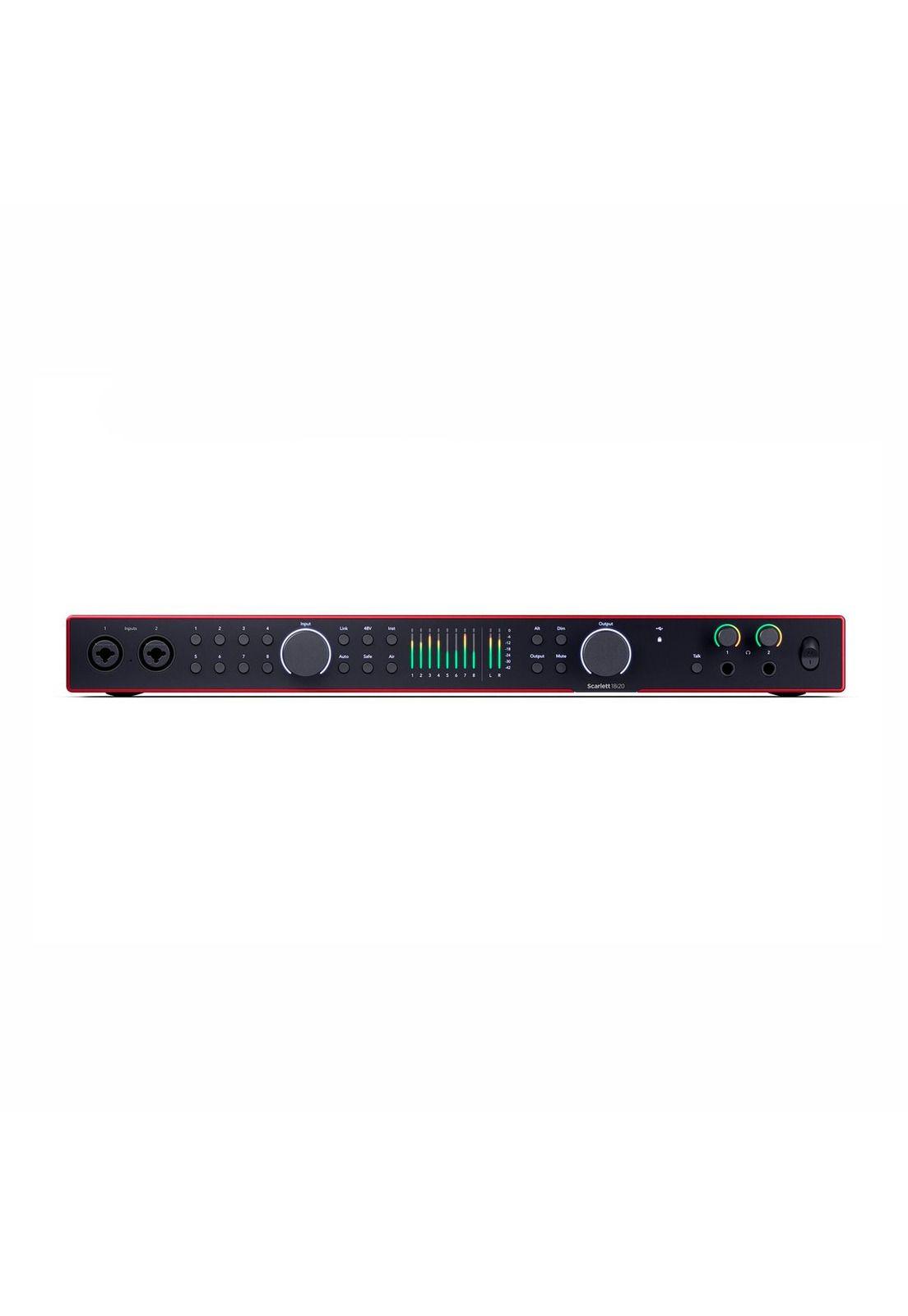 Interfaz de audio Focusrite Scarlett 18I20 4rta Gen-2