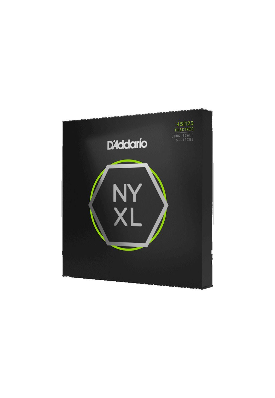 Set cuerdas para bajo 5 cuerdas D'addario NYXL45125 45-125-3