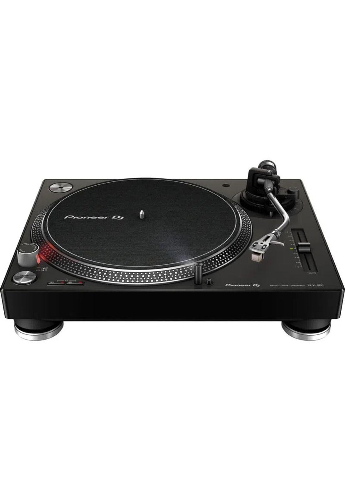 Tornamesa Pioneer PLX-500-K negra-0