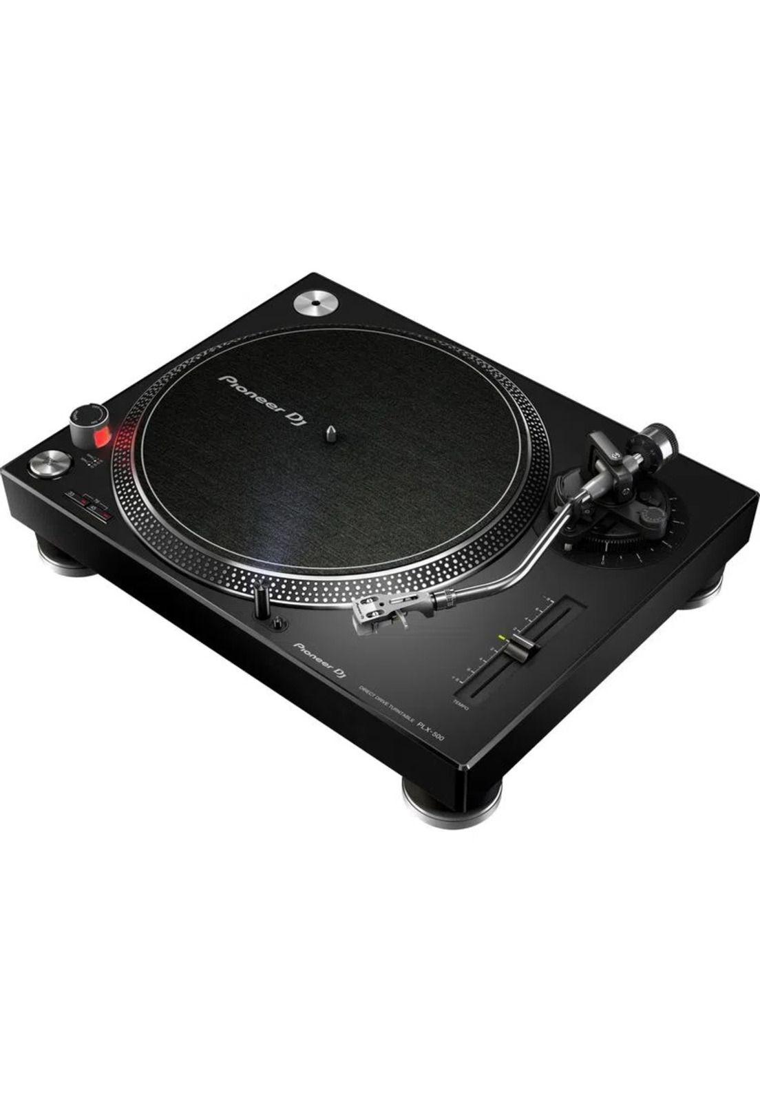 Tornamesa Pioneer PLX-500-K negra-1