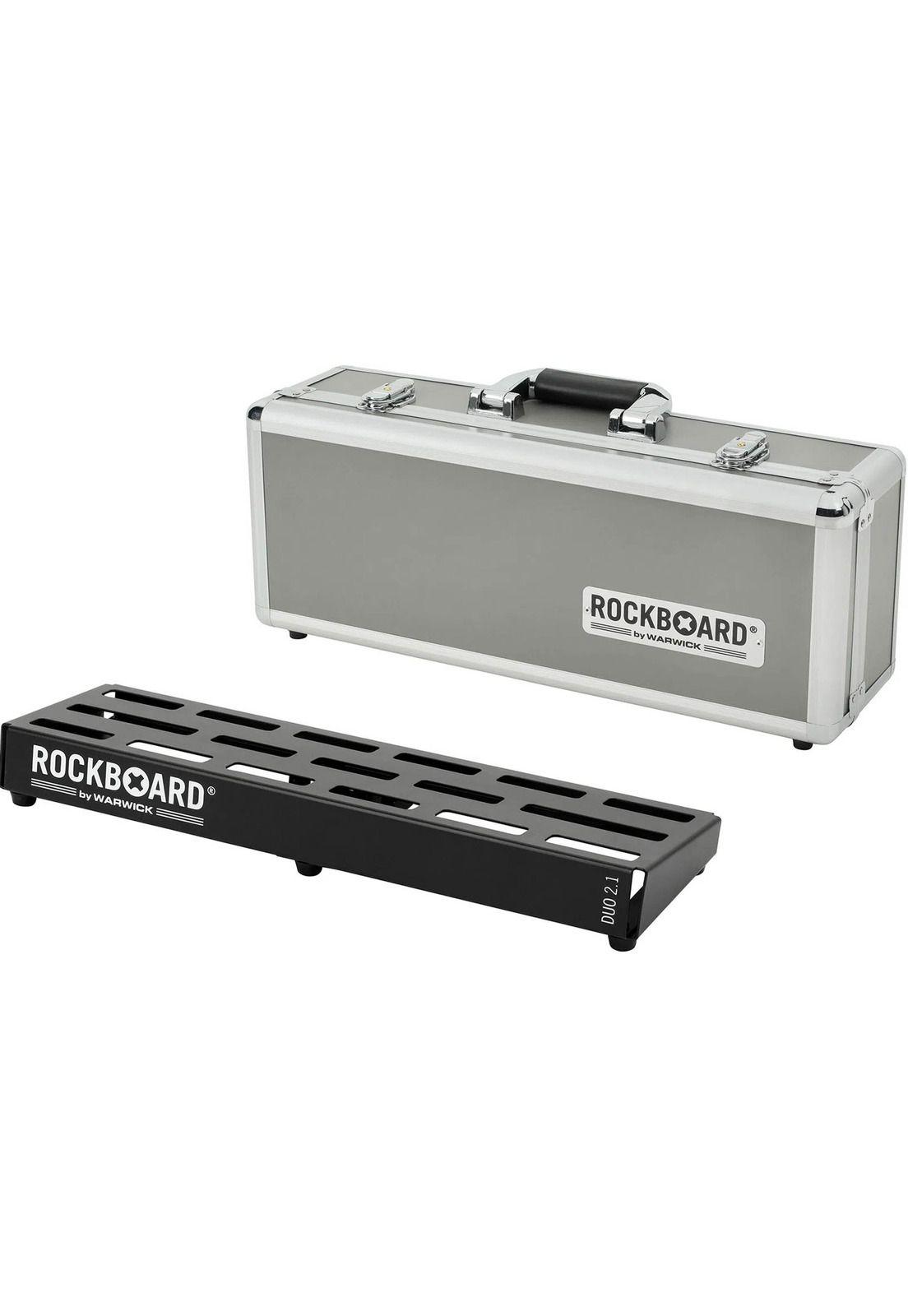 Pedalboard para pedales con Flight Case Rockboard DUO 2.1 C-0