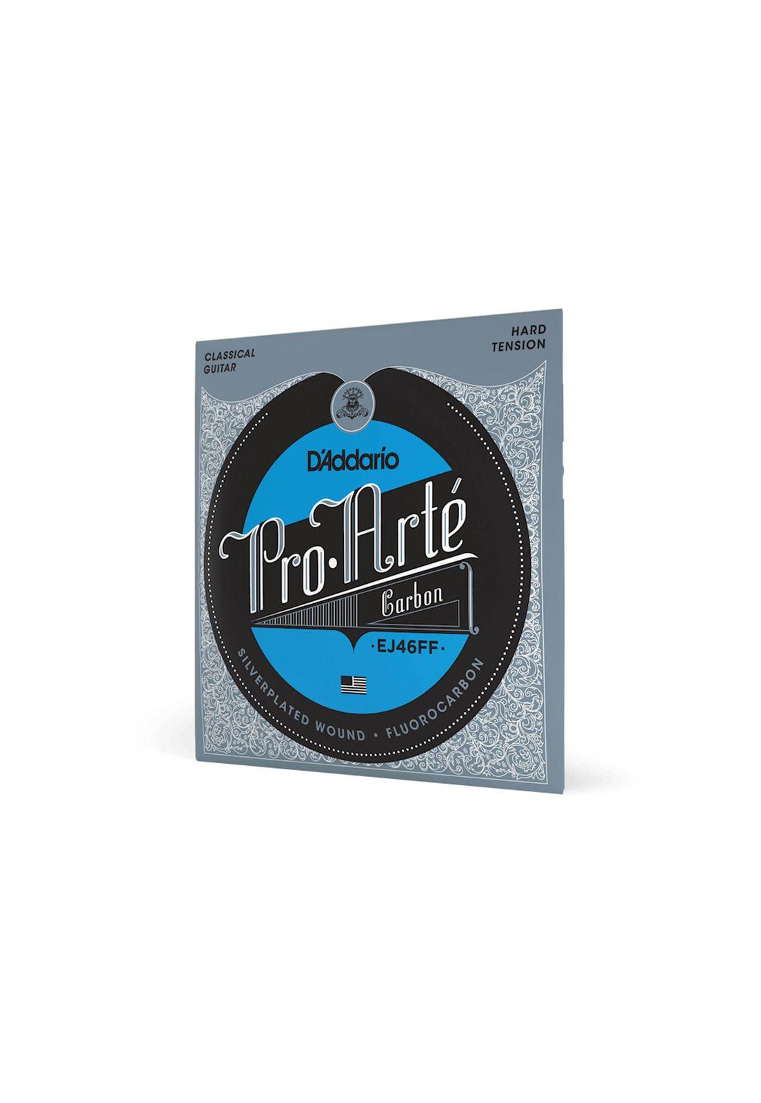 Cuerdas Guitarra Clásica D'addario EJ46FF Tensión Alta-2