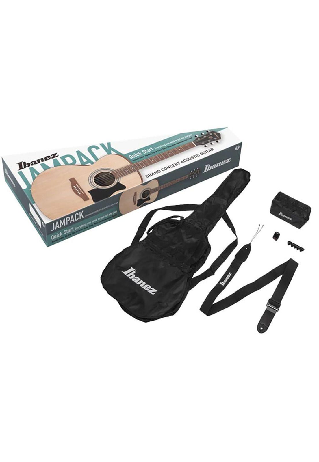 Pack Guitarra Acústica Ibanez Jampack IJVC50 - NAT-3
