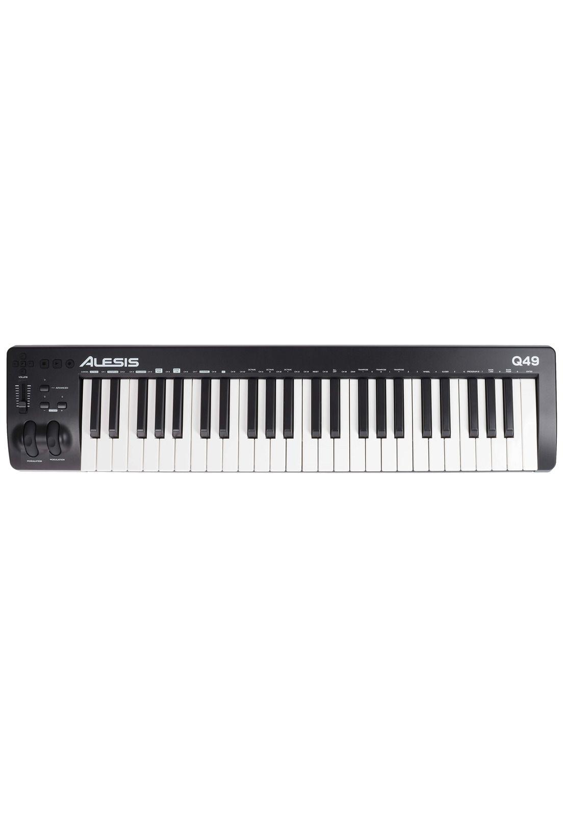 Controlador Midi USB Alesis Q49 MKII de 49 teclas-0