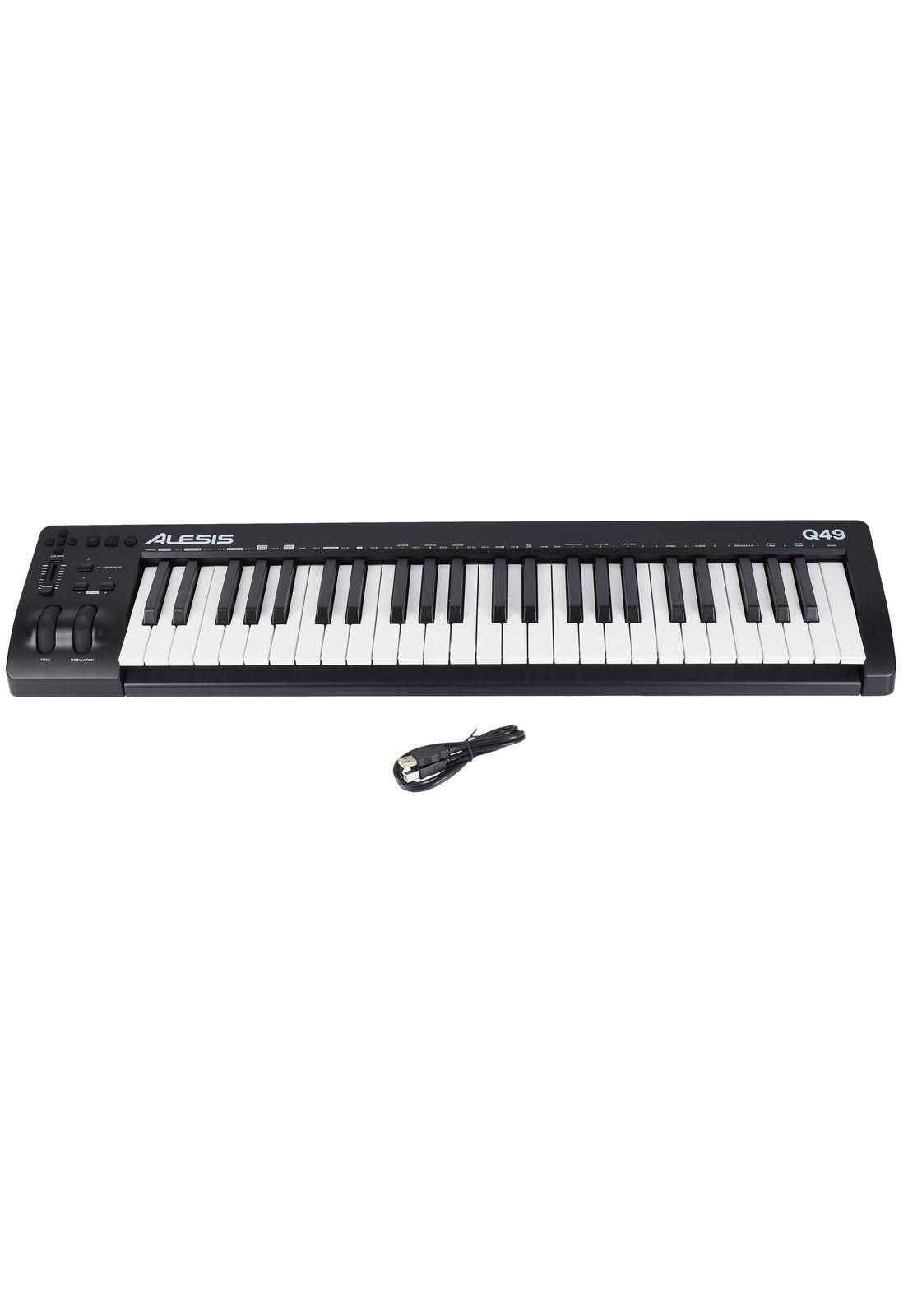 Controlador Midi USB Alesis Q49 MKII de 49 teclas-1