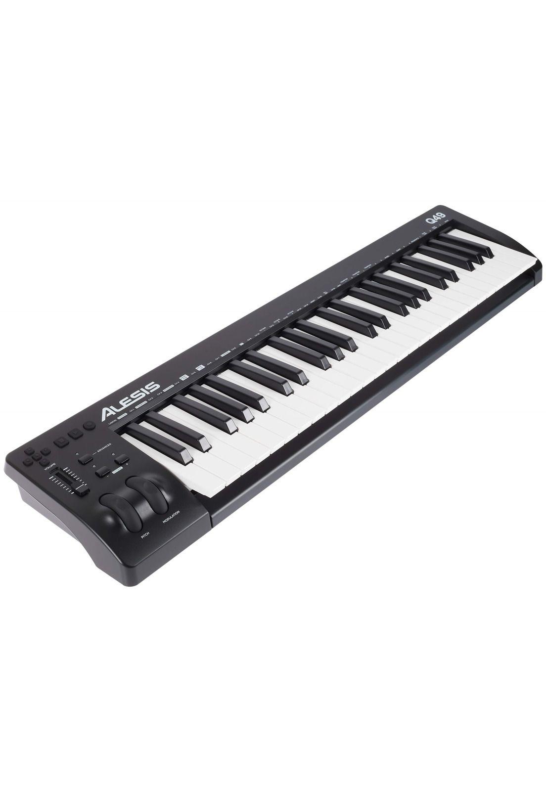Controlador Midi USB Alesis Q49 MKII de 49 teclas-4