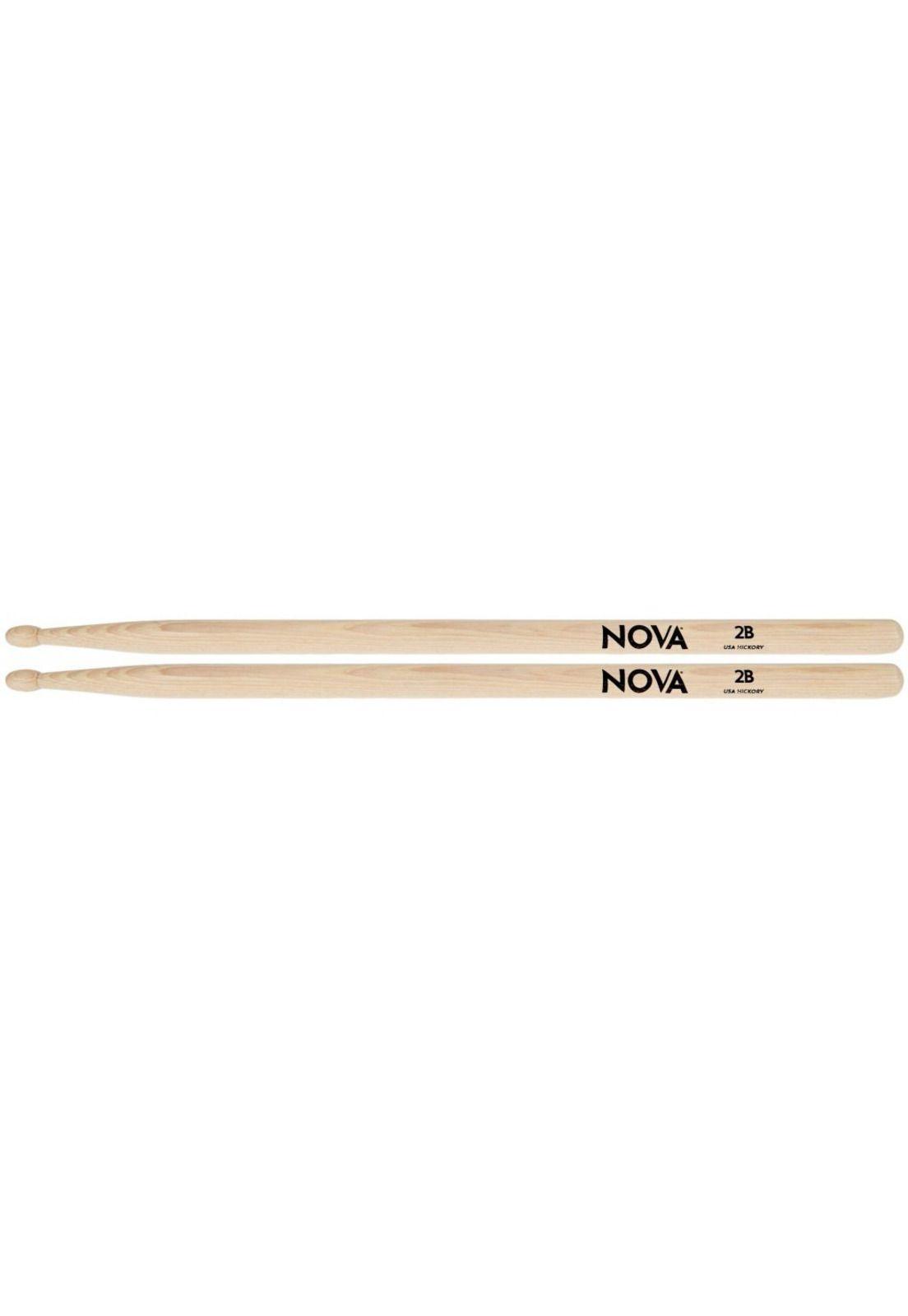 Baquetas Vic Firth Nova N2B Punta de Madera-1