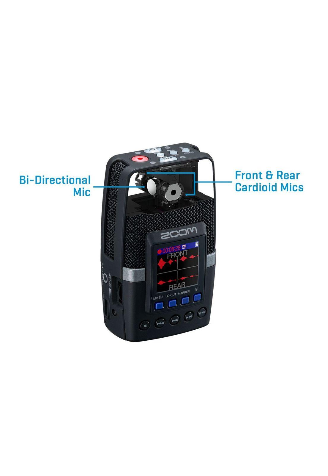 Grababora portatil  Digital Zoom Essential H2e 96 khz 32 bit-2