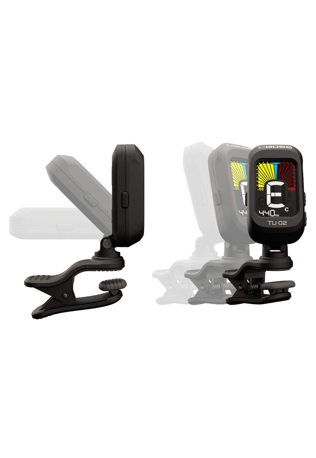 Afinador Cromático de Pinza Boss TU-02 Negro-4