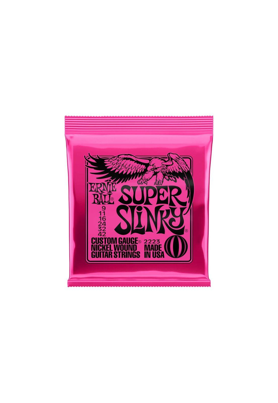 Pack de 3 set cuerdas para guitarra Ernie Ball 2223 9/42-0