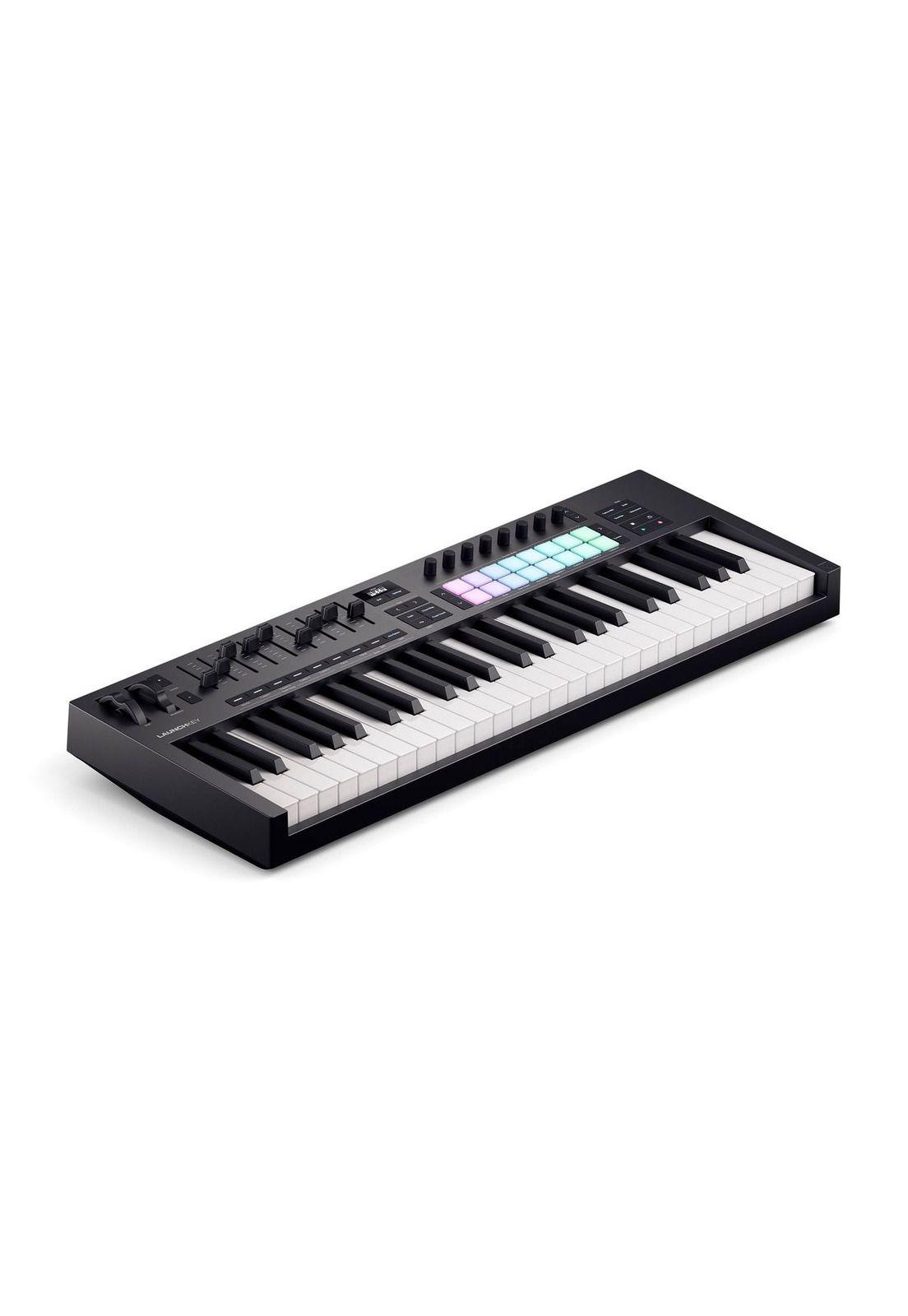 Controlador midi Novation Launchkey 49 MK4 49 Teclas 16 Pads-1