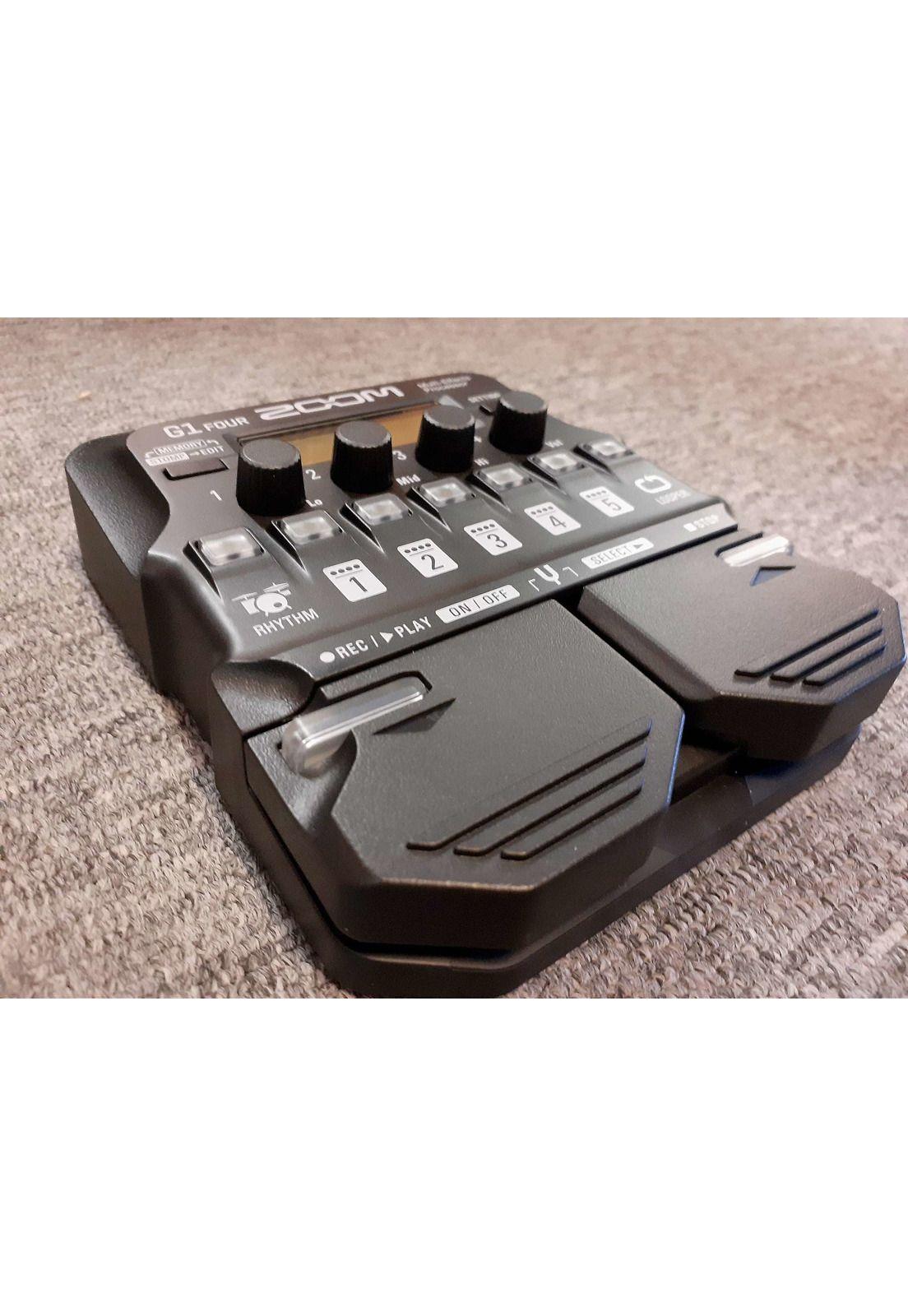 PEDALERA MULTIEFECTO DE GUITARRA ZOOM G1 FOUR-3