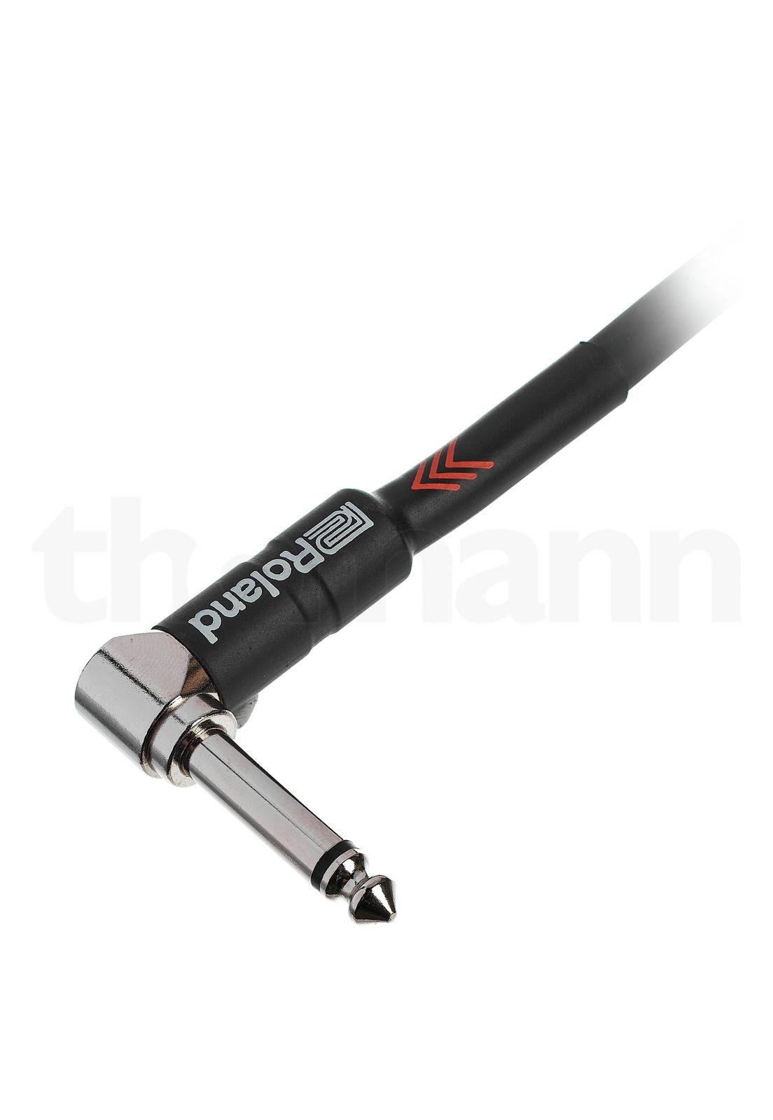 Cable patch Roland RIC-B3AA black series 1 metro Angulado-2