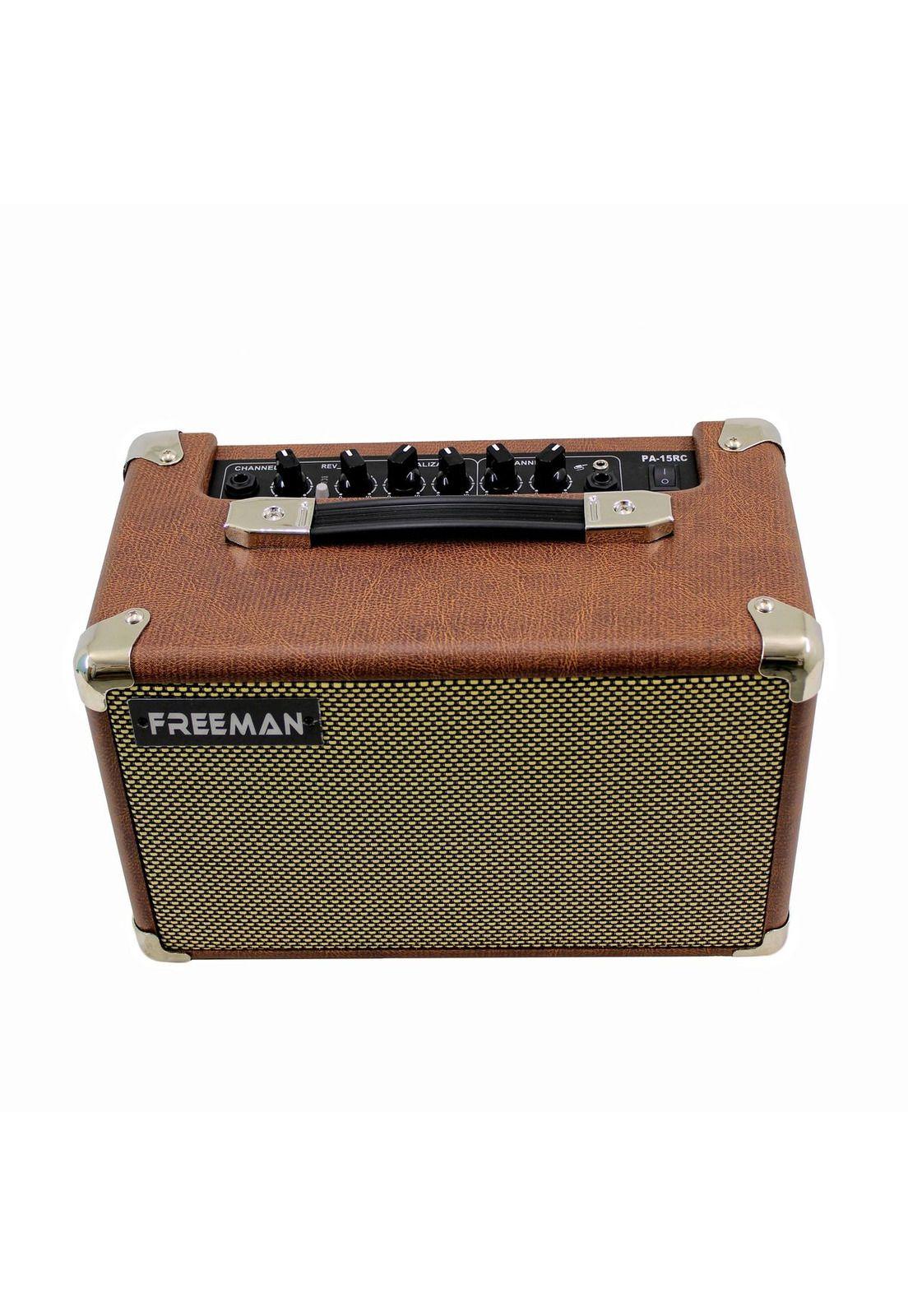 Amplificador de guitarra electroacústica Freeman 15w PA-15RC-4