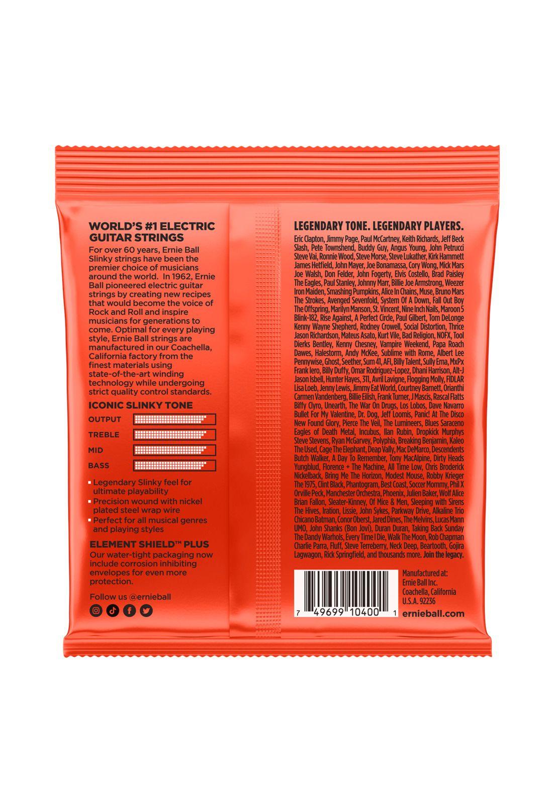 Cuerdas Para Eléctrica de 7 Ernie Ball Sk Tp Hv 10-62 P02615-1
