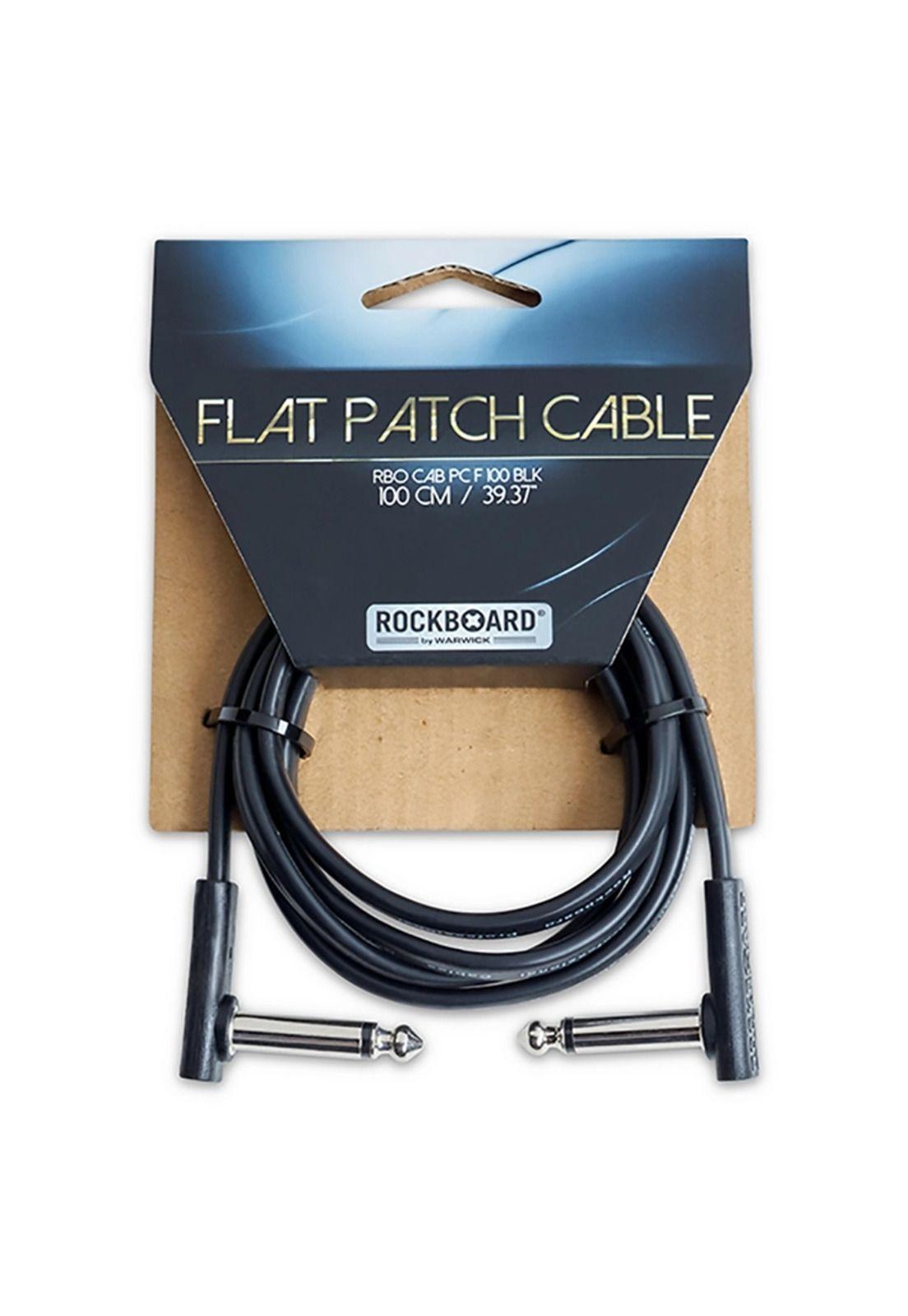 Cable patch Rockbag RBO CAB PC F 100cm negro-3