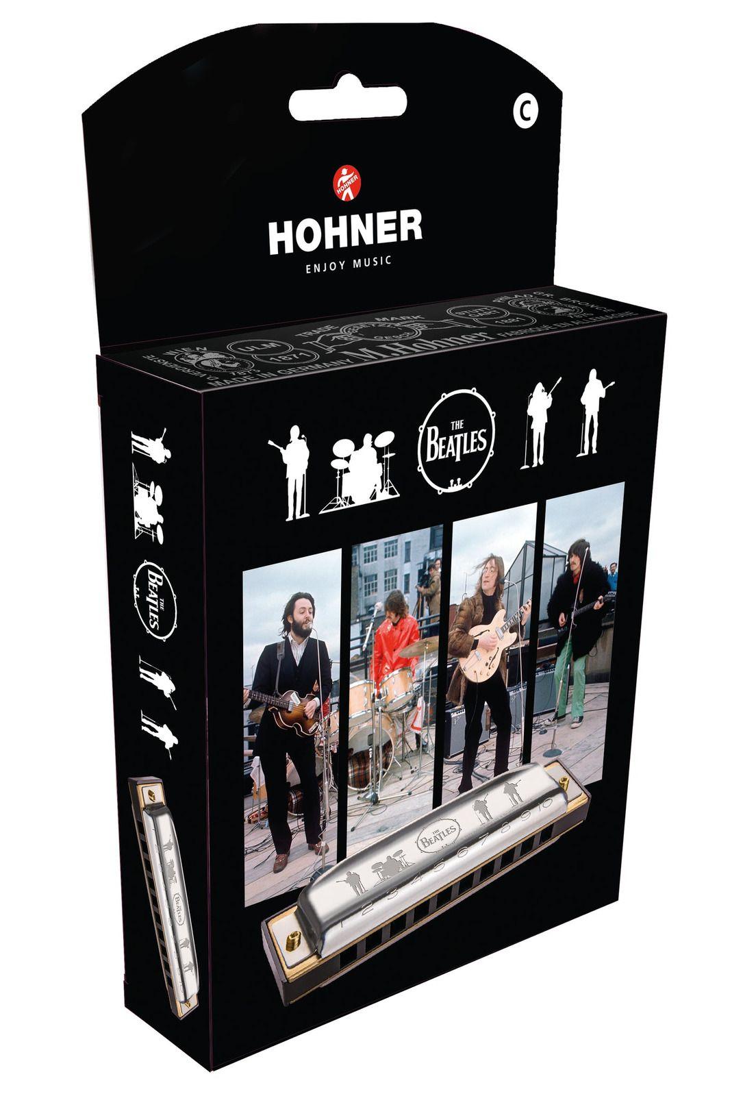 Armónica Hohner The Beatles Diatónica Clave C (Do) Alemana-5
