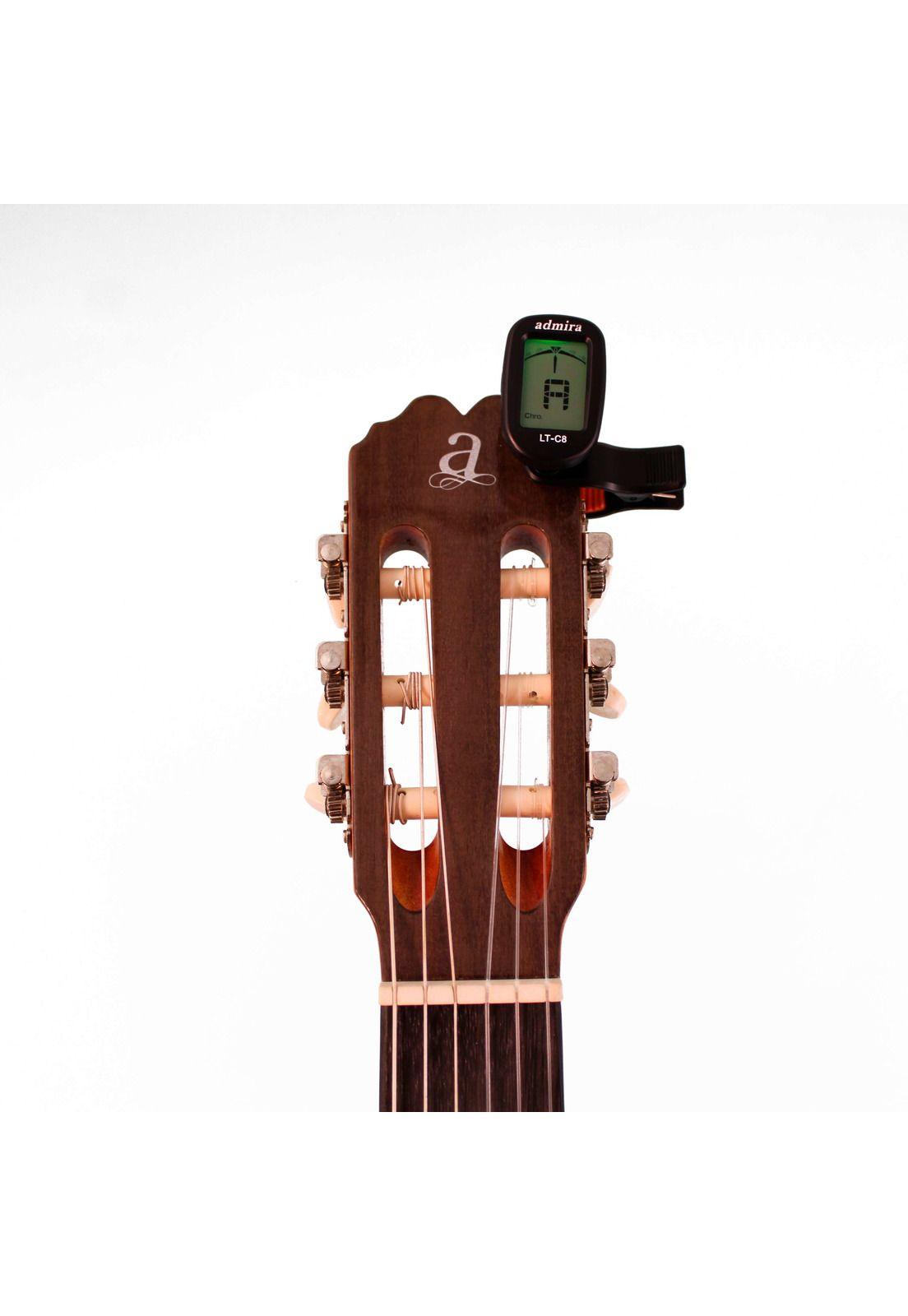 Pack de Guitarra Clásica Nylon Admira Alba con Funda-5