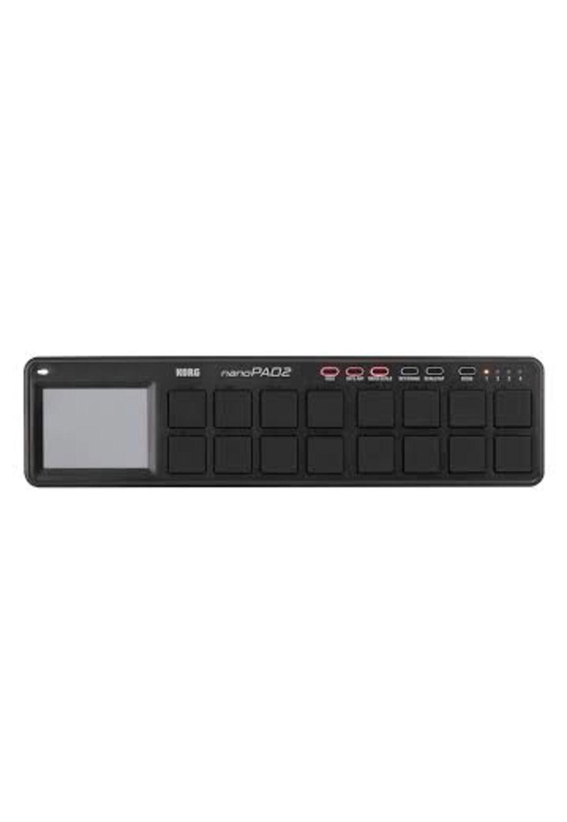 Controlador midi Korg NANOPAD2 color negro-2