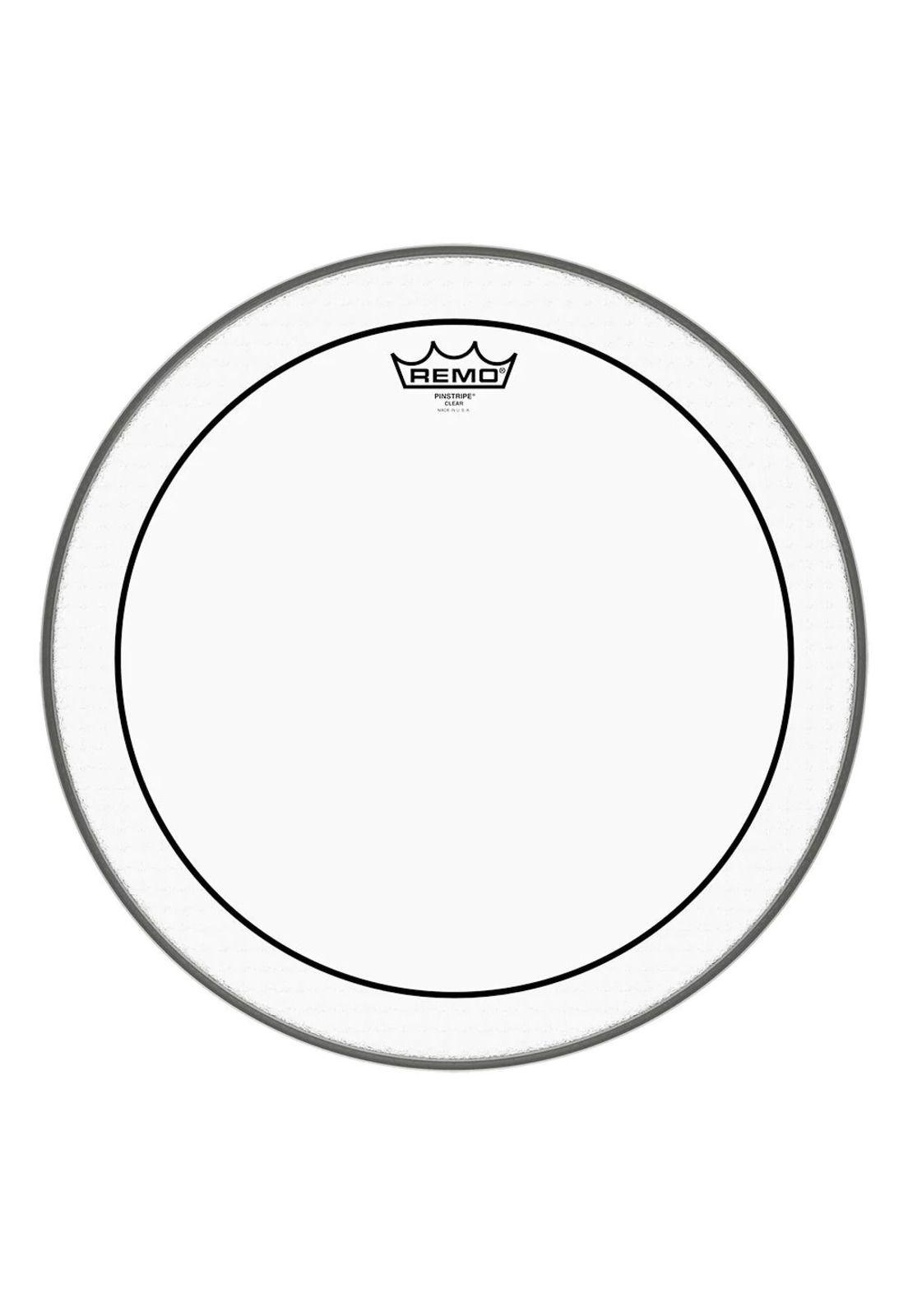 Parche Pinstripe Clear Remo PS031600 16 pulgadas-0