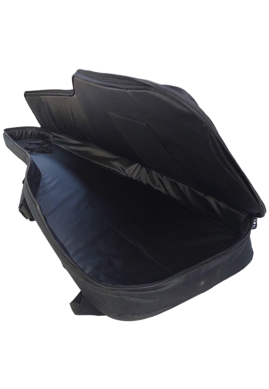 Funda Semirígida Acolchada para Bajo Eléctrico Negra-4