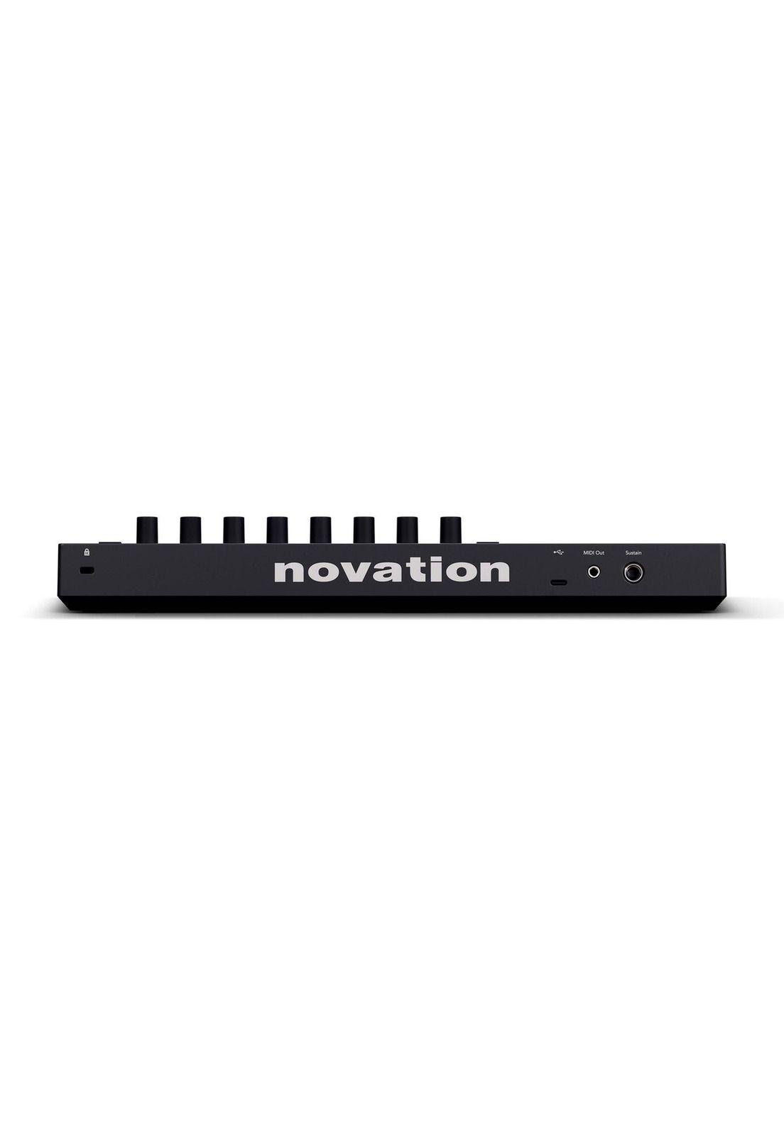 Controlador midi Novation Launchkey Mini 25 MK4 16 Pads USB-3