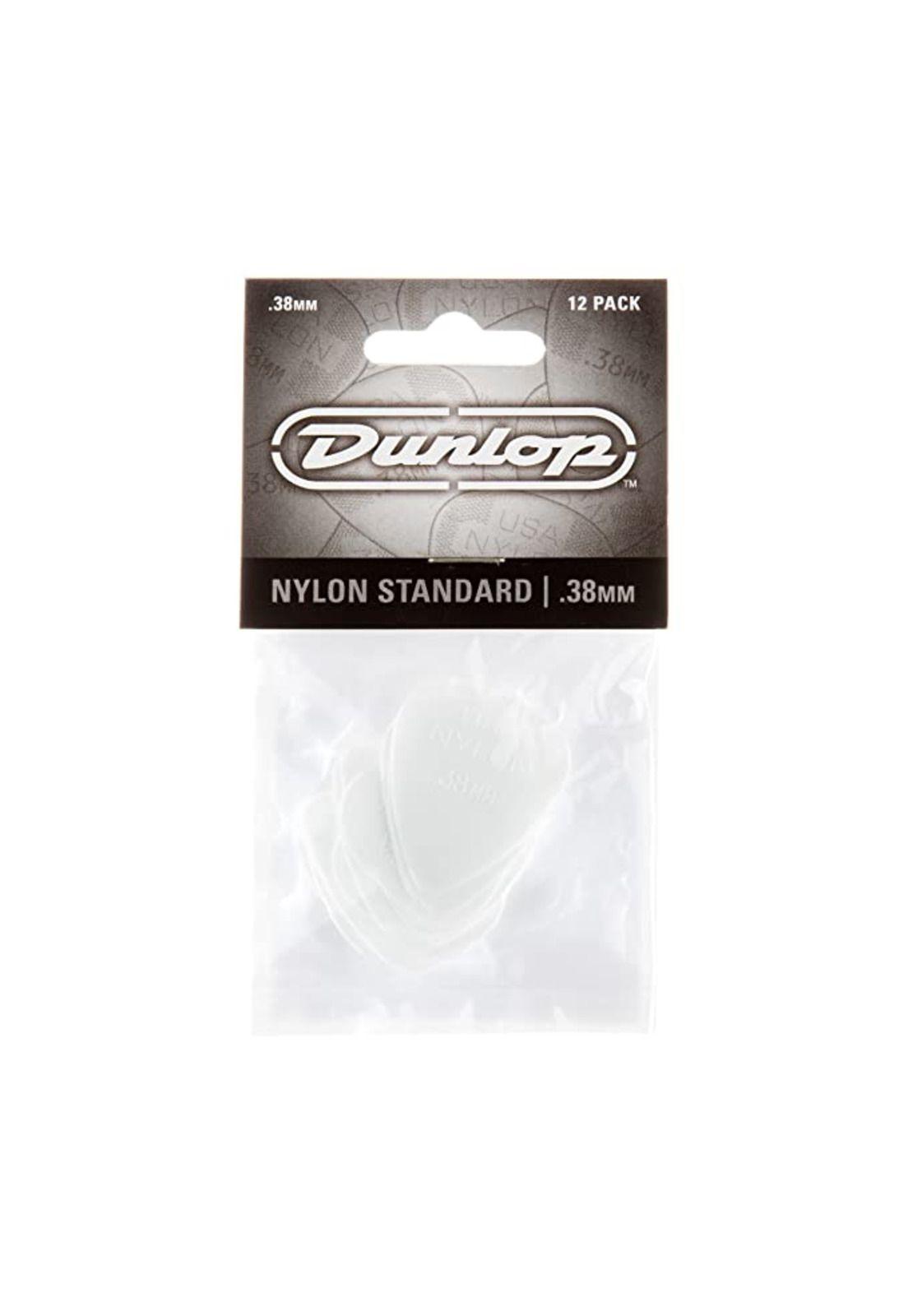 Pack de 12 uñetas Dunlop 44P.38 Nylon Standard-3