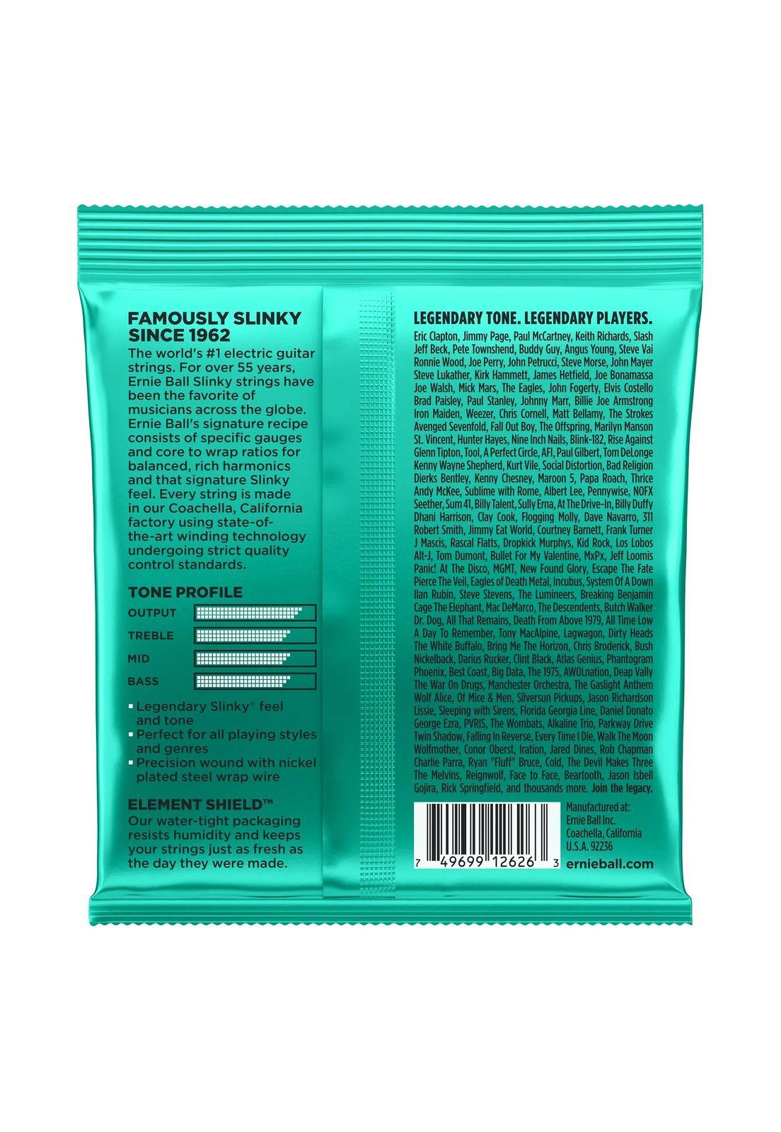 Set Cuerdas guitarra eléctrica Ernie Ball 2626 NOT EVEN-1