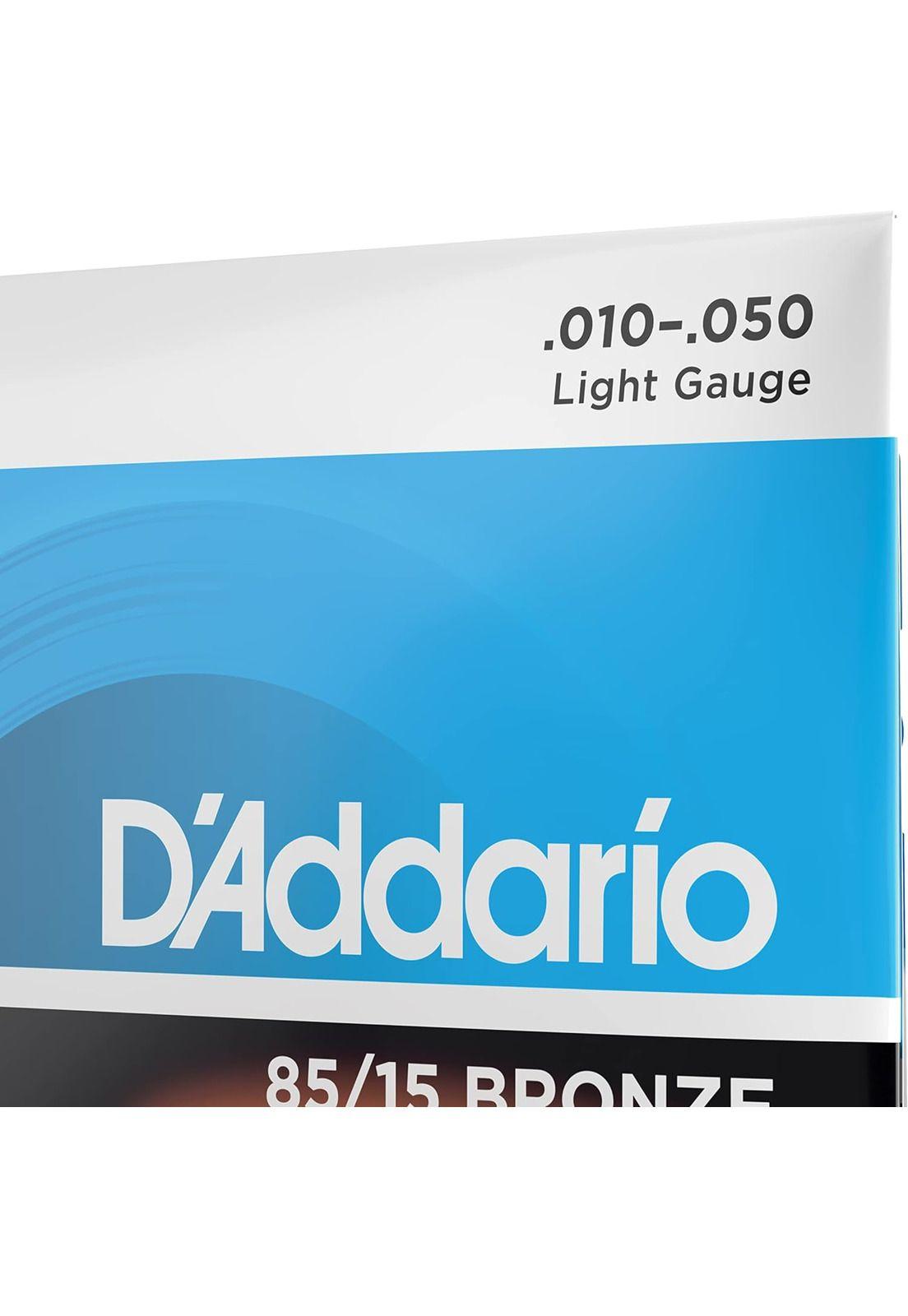 Set de 12 cuerdas para guitarra acústica Daddario EZ940-3