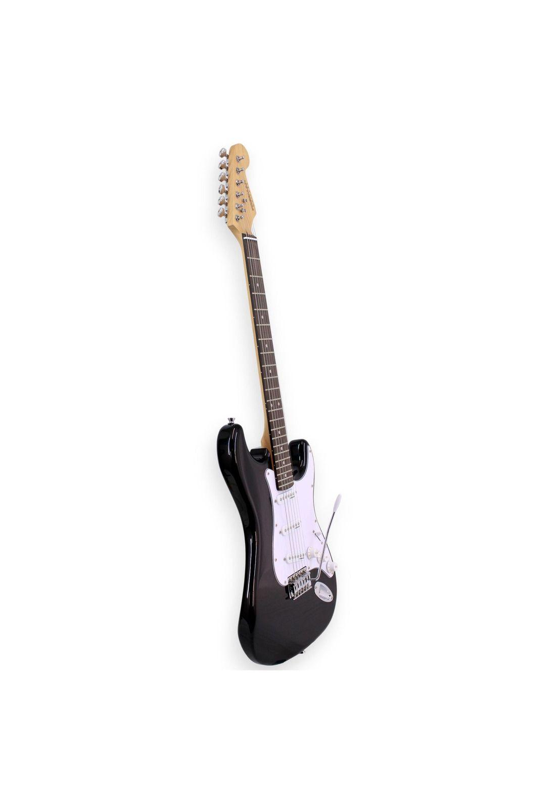 Pack de guitarra eléctrica Stratocaster Freeman FULL ROCK negra-2
