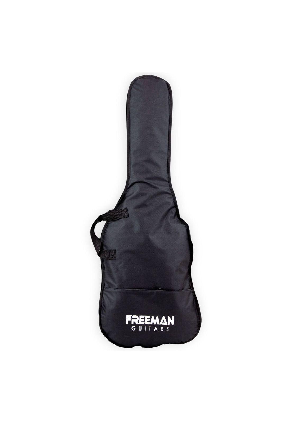 Pack de guitarra eléctrica Stratocaster Freeman FULL ROCK negra-4