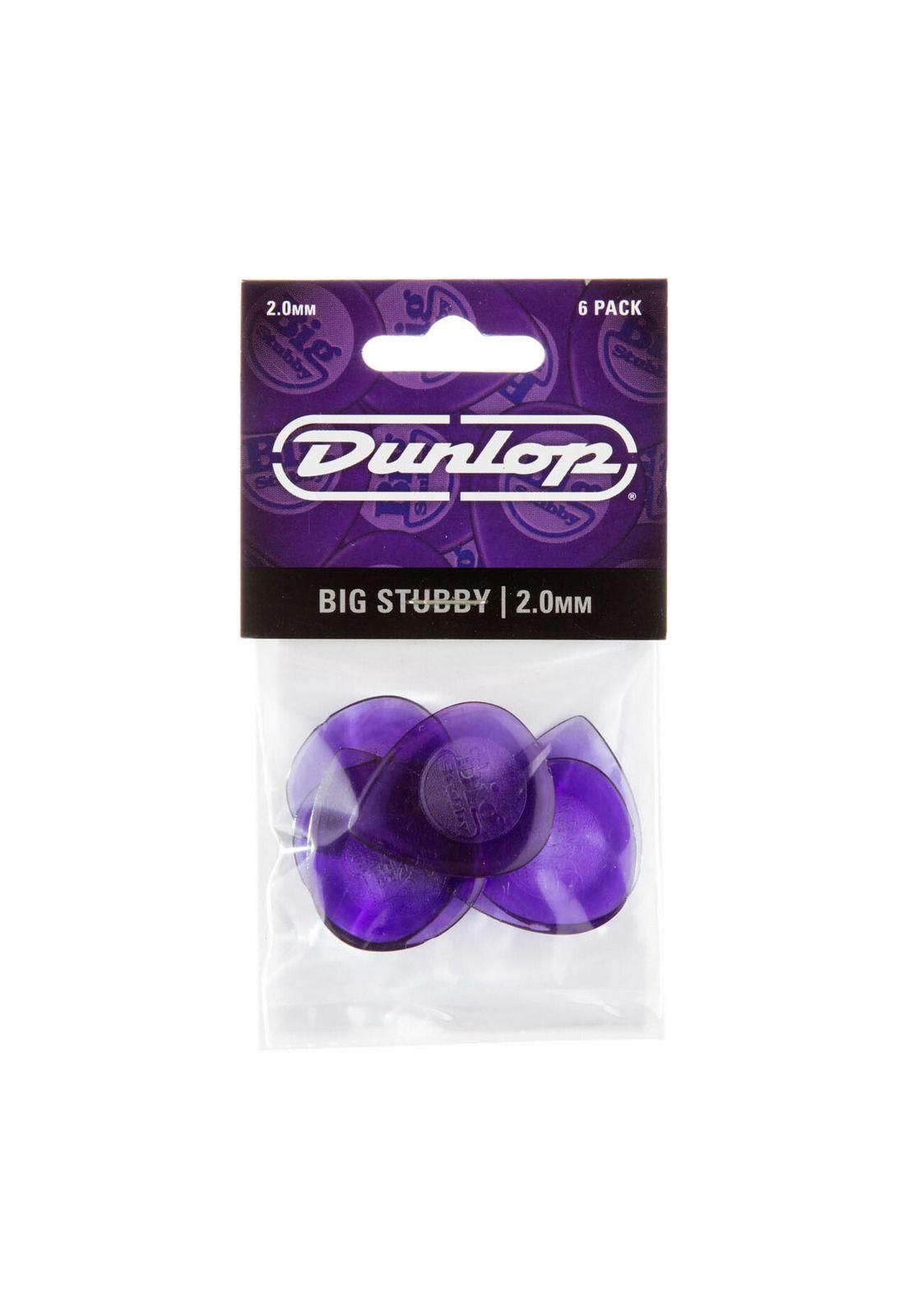 Pack de 6 uñetas Dunlop 475P2.0 BIG STUBBY-3