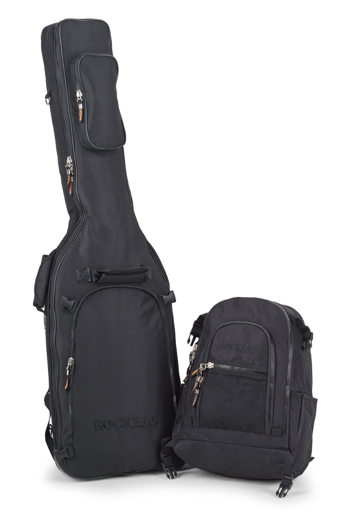 Funda Para Bajo Eléctrico Rockbag Rb20455b Color Negro-2