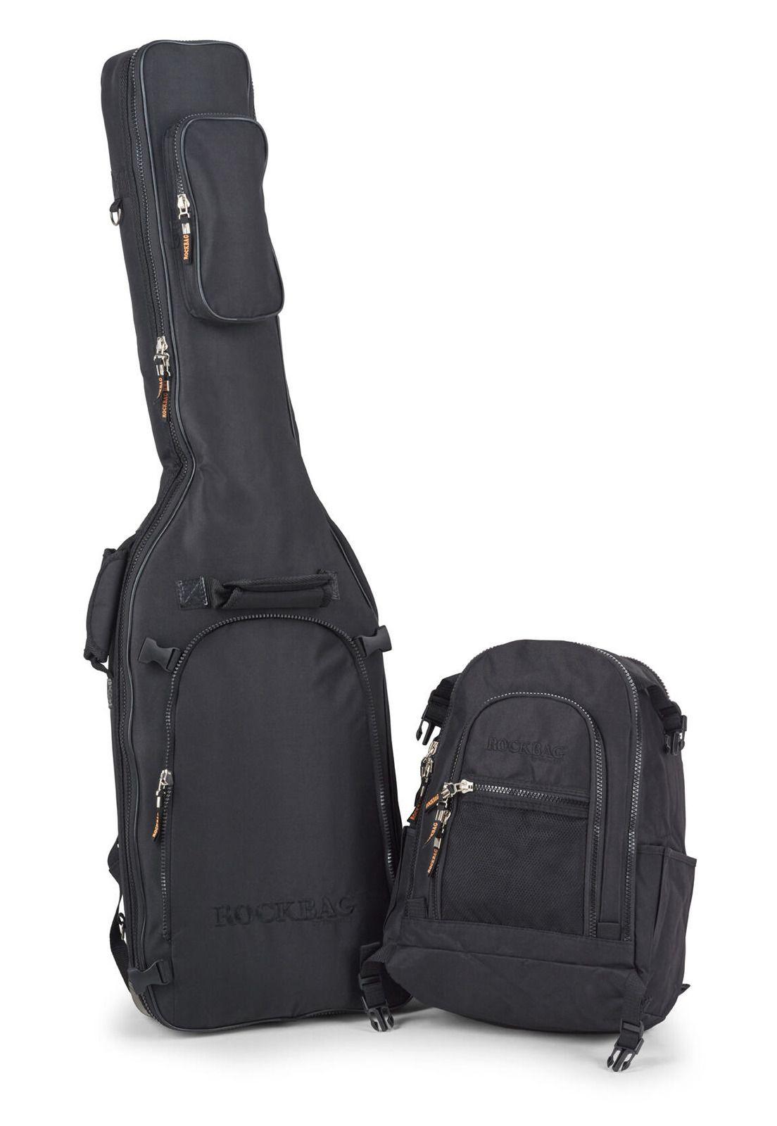 Funda Para Bajo Eléctrico Rockbag Rb20455b Color Negro-2