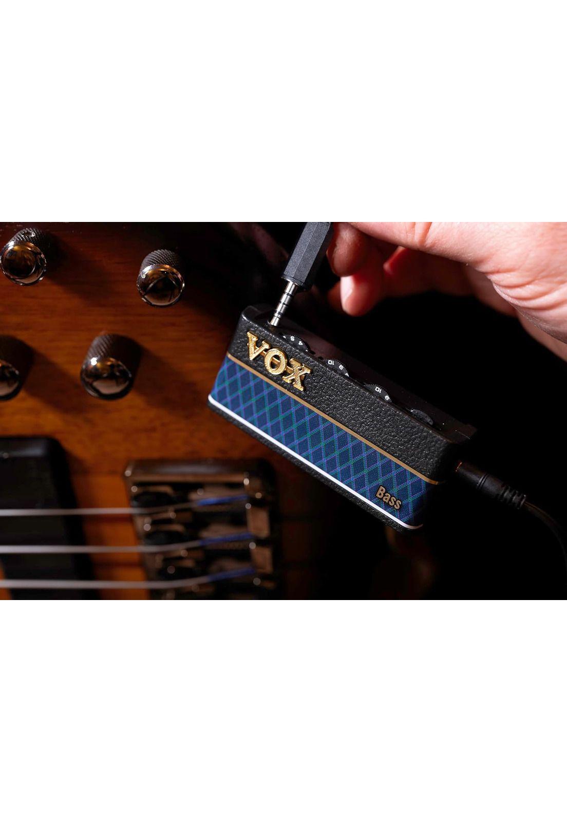 Mini amplificador de Audífonos para bajo VOX AMPLUG 3 Bass-8