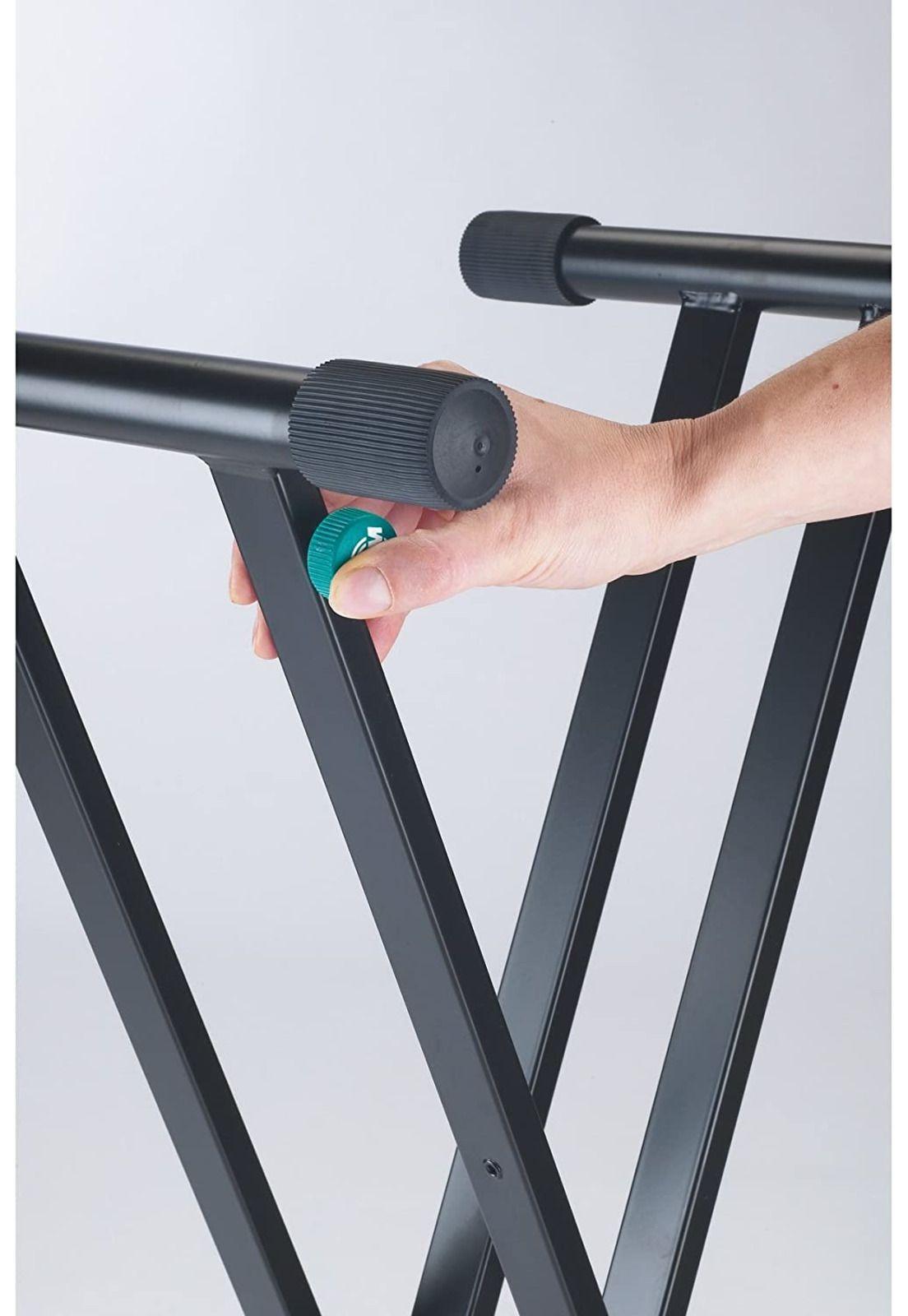 Atril para teclado K & M 18993-015-55 negro-2