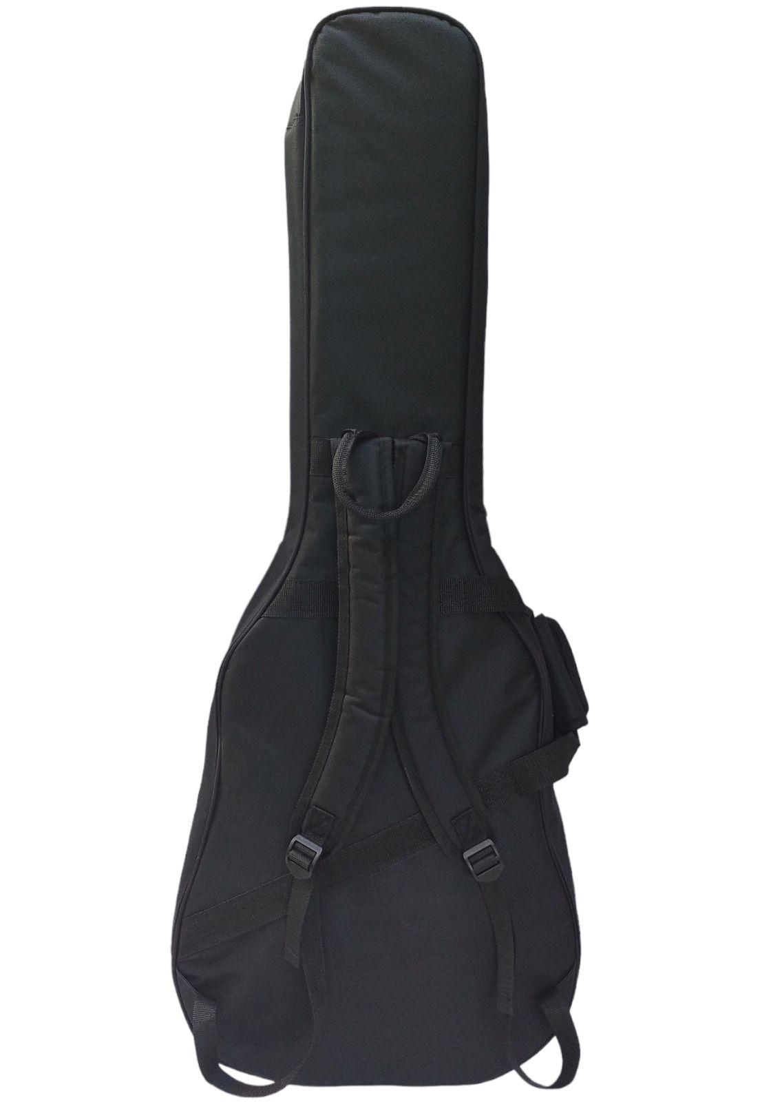 Funda Semirígida Acolchada Guitarra Acústica Metálica Folk-2