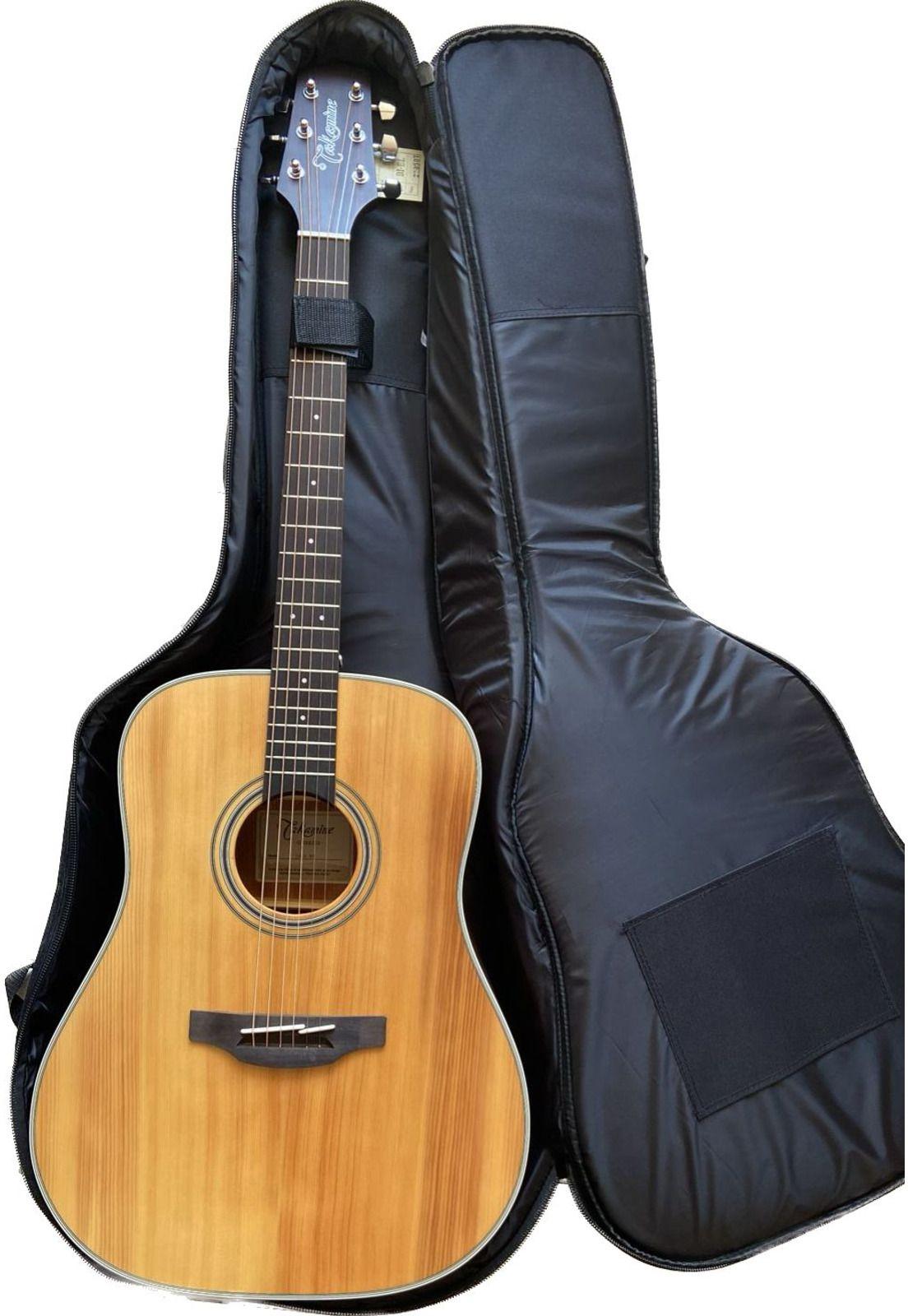 Funda Semirígida Acolchada Guitarra Acústica Metálica Folk-3