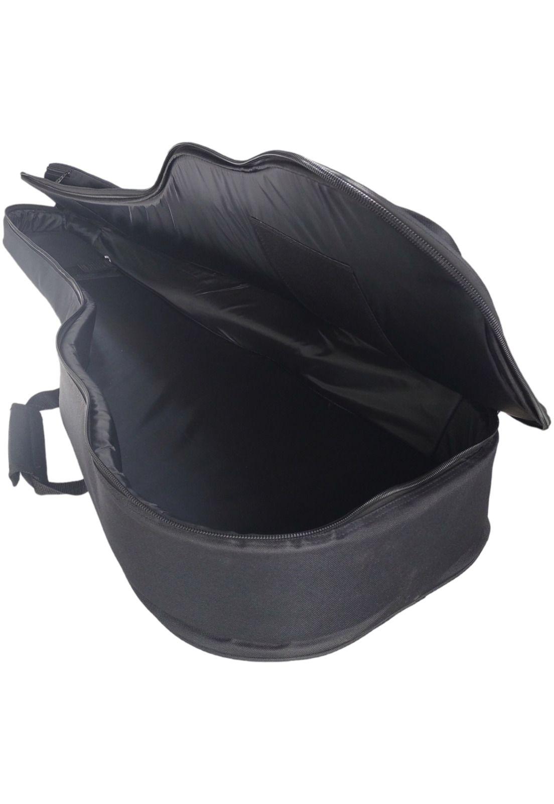 Funda Semirígida Acolchada Guitarra Acústica Metálica Folk-4