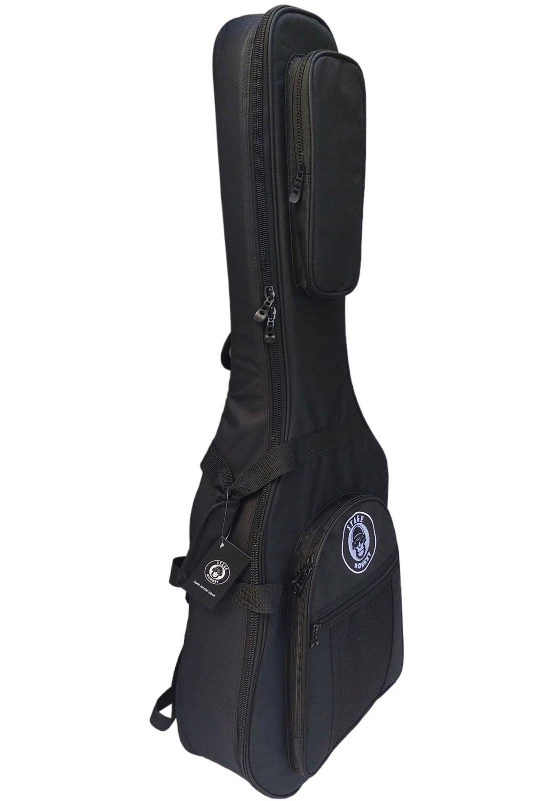 Funda Semirígida Acolchada Guitarra Acústica Metálica Folk-5