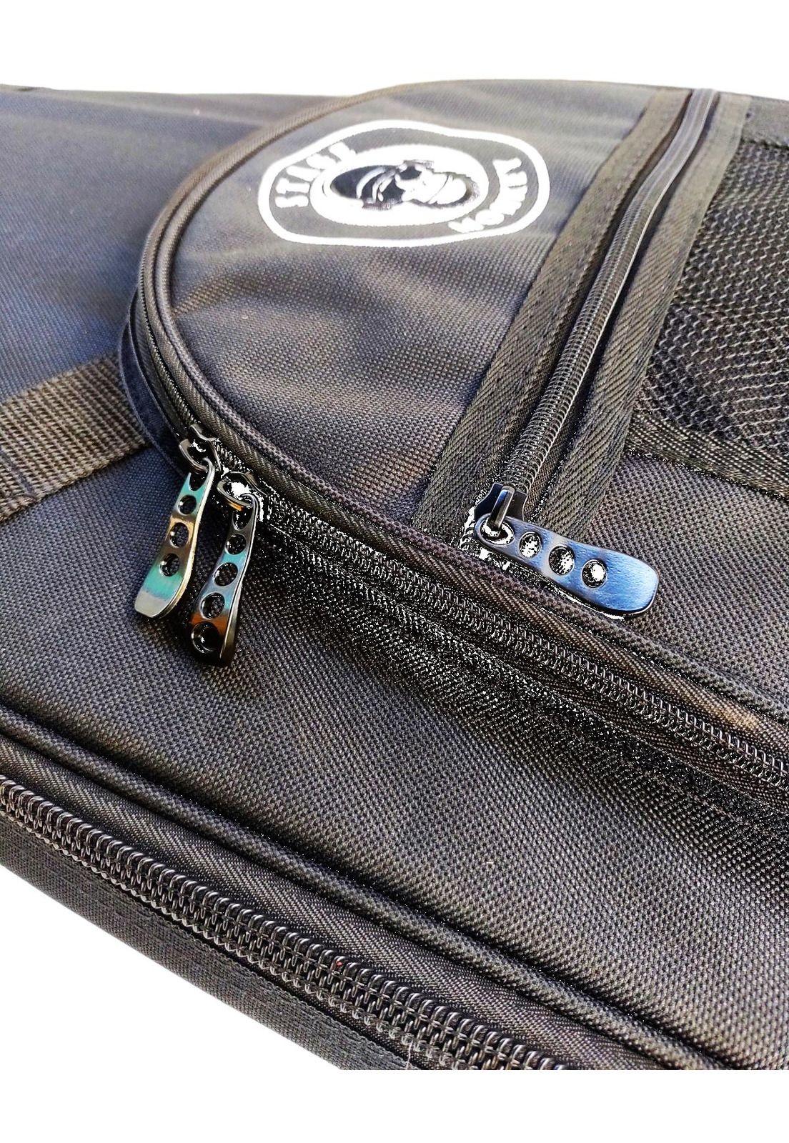 Funda Semirígida Acolchada Guitarra Acústica Metálica Folk-7