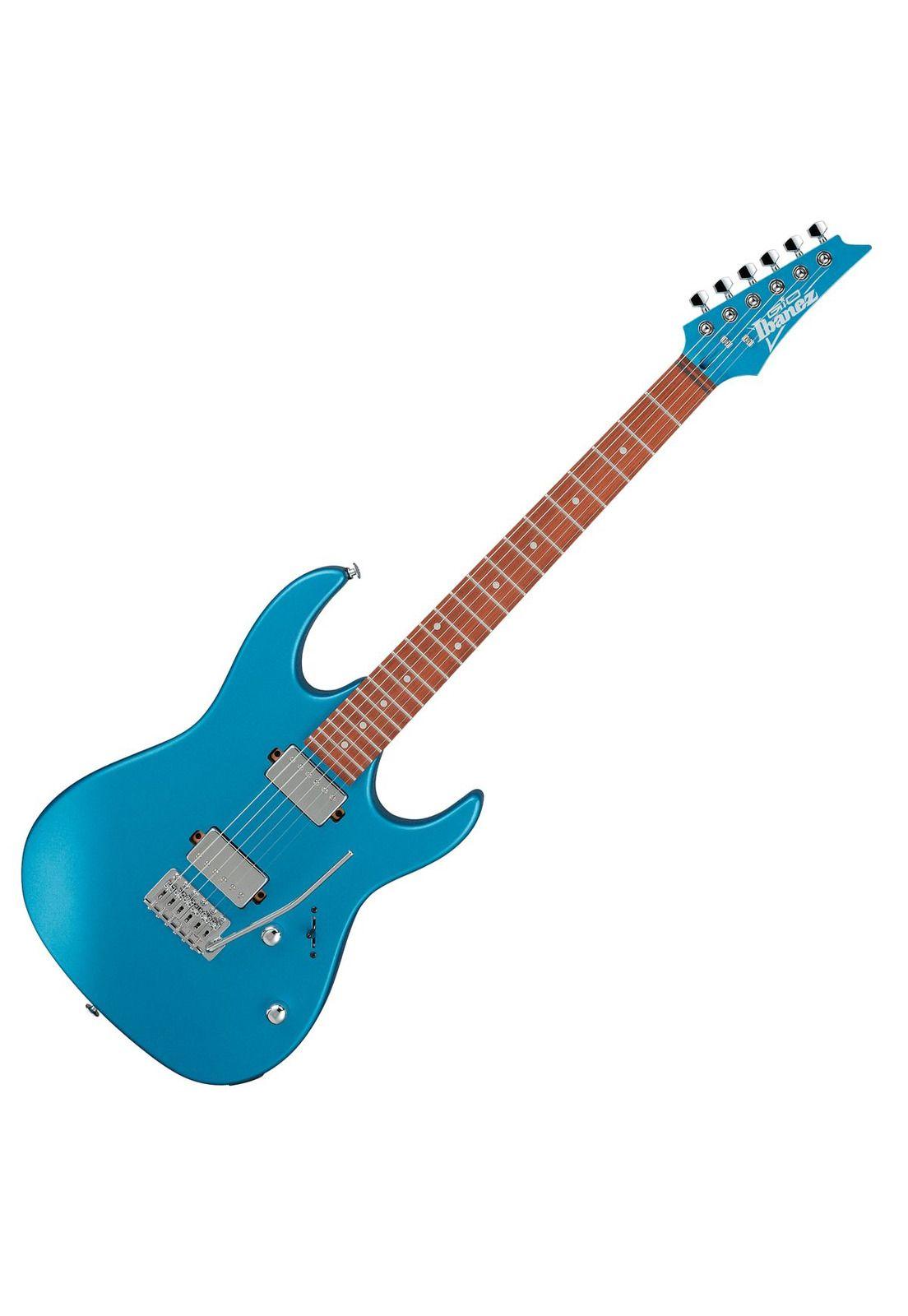 Guitarra eléctrica Ibanez GRX120SP Metallic Light Blue Matte-0