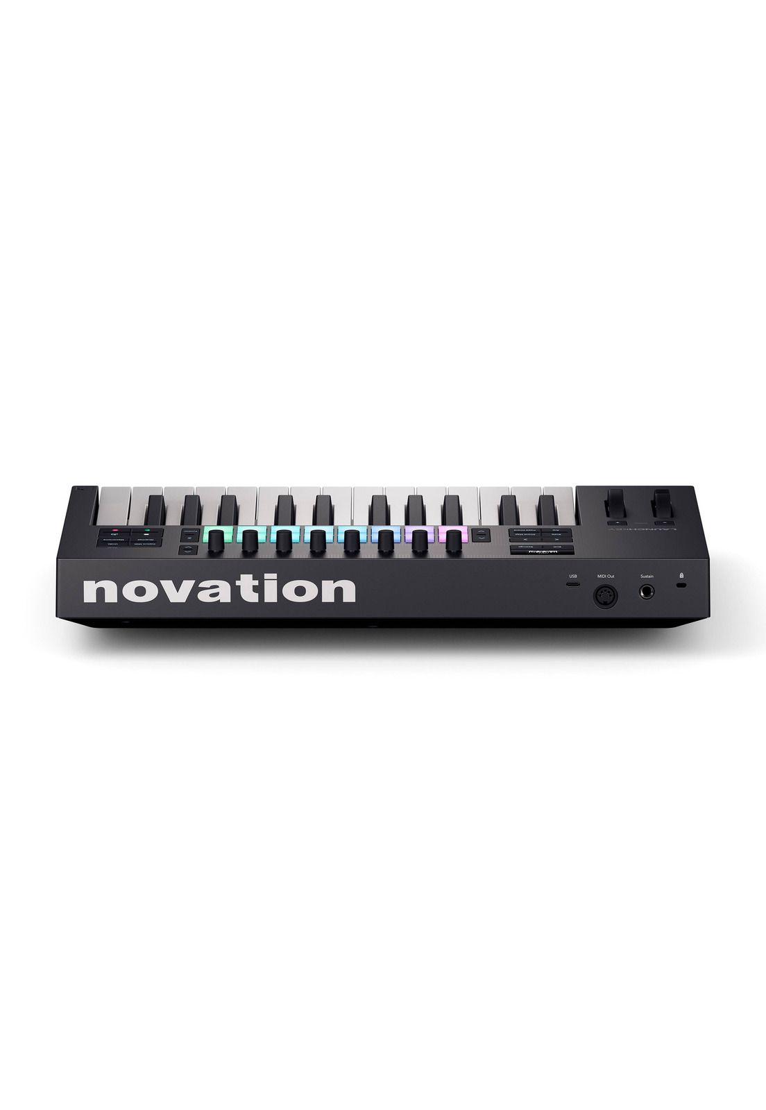 Controlador midi Novation Launchkey 25 MK4 25 Teclas 16 Pads-5