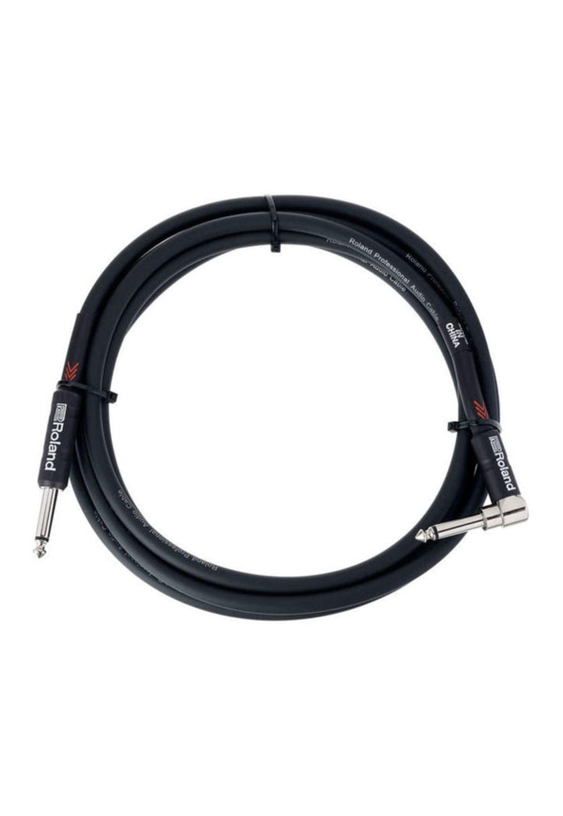 Cable instrumento Roland RIC-B10A Jack 1/4" rect-angul. 3mts-2