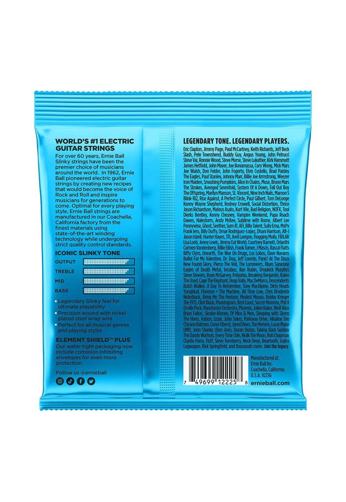 Set Cuerdas guitarra eléctrica Ernie Ball 2225 EXTRA-1